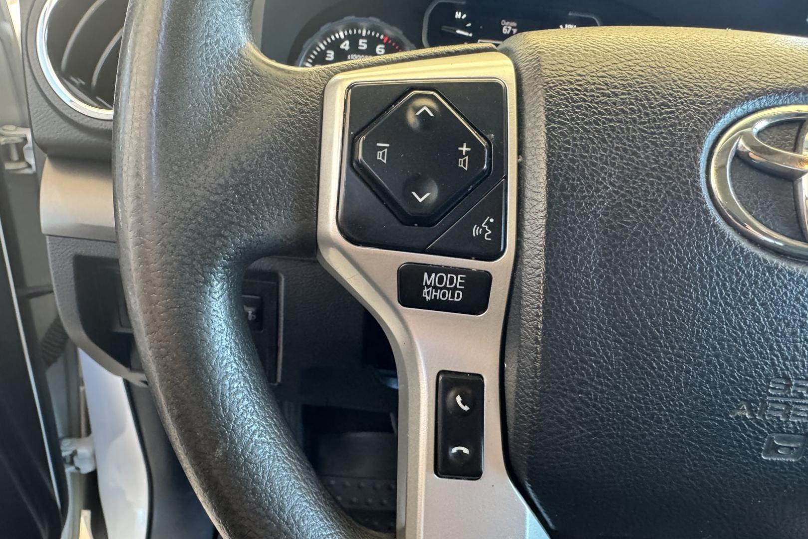 2018 Ice Cap White /Black Toyota Tundra SR5 TRD Off Road (5TFUY5F17JX) with an V8 5.7 Liter engine, Automatic 6 Speed transmission, located at 2304 W. Main St., Boise, ID, 83702, (208) 342-7777, 43.622105, -116.218658 - Hard To Find! Great To Own! - Photo#10