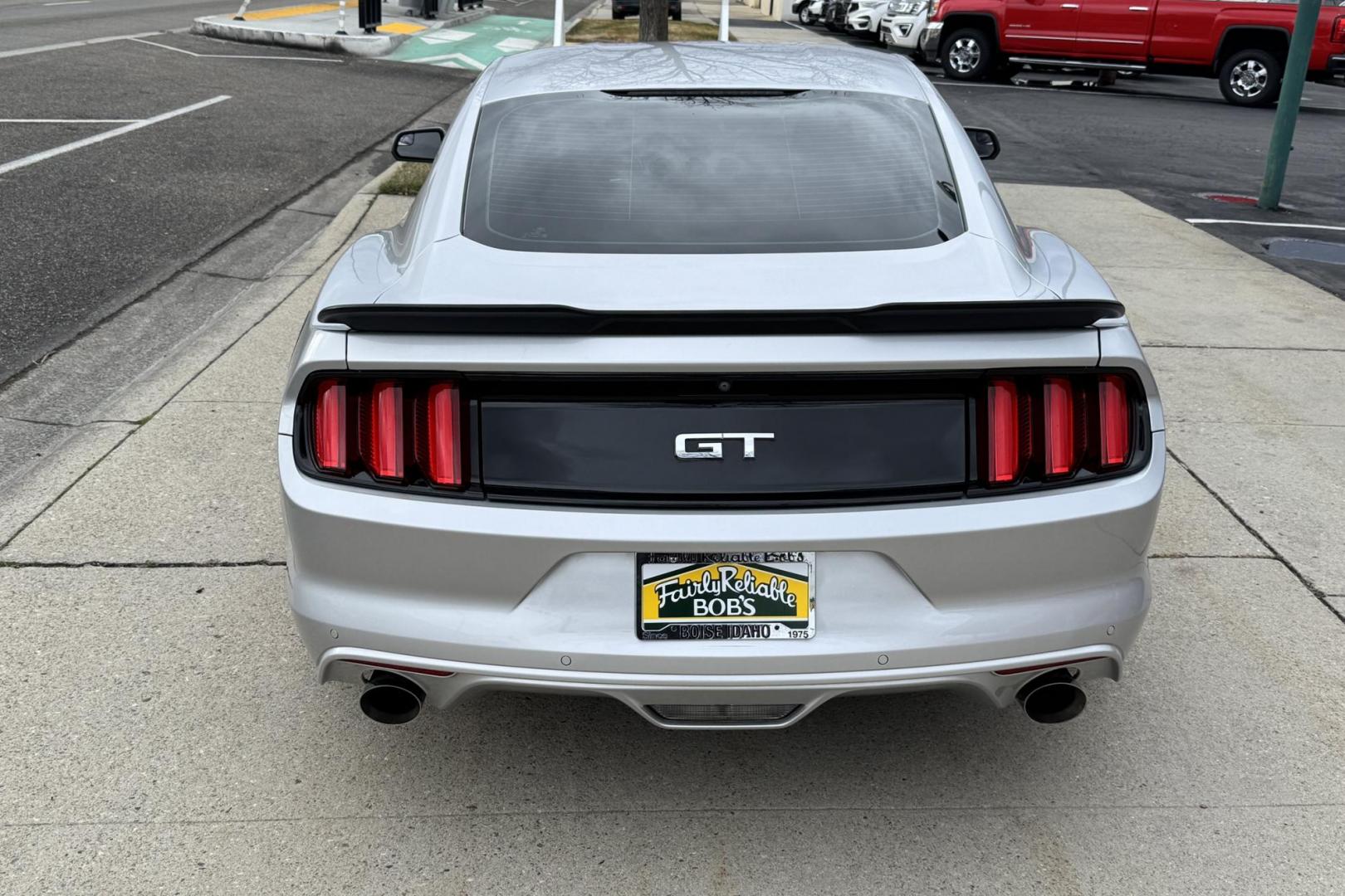 2017 Ingot Silver /Black Ford Mustang GT (1FA6P8CF8H5) with an V8 5.0 liter engine, 6 Speed Manual transmission, located at 2304 W. Main St., Boise, ID, 83702, (208) 342-7777, 43.622105, -116.218658 - Low Miles! Fast And Fun! - Photo#1