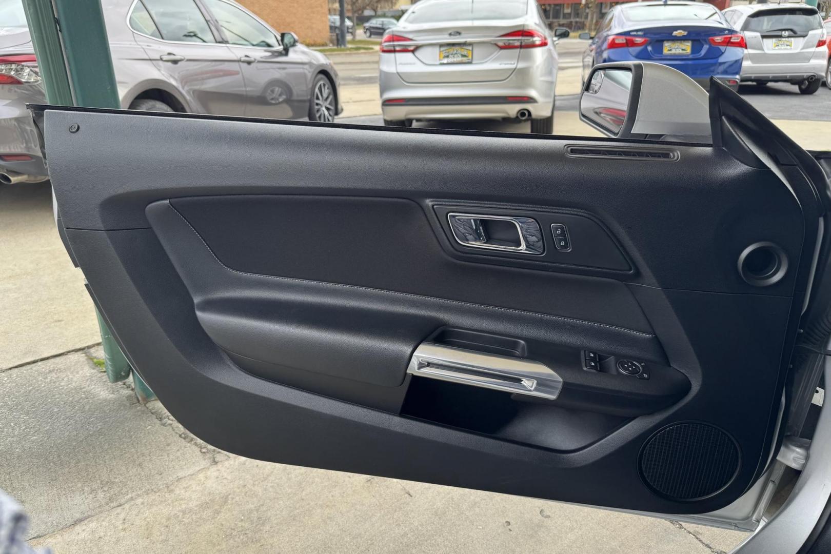 2017 Ingot Silver /Black Ford Mustang GT (1FA6P8CF8H5) with an V8 5.0 liter engine, 6 Speed Manual transmission, located at 2304 W. Main St., Boise, ID, 83702, (208) 342-7777, 43.622105, -116.218658 - Low Miles! Fast And Fun! - Photo#4