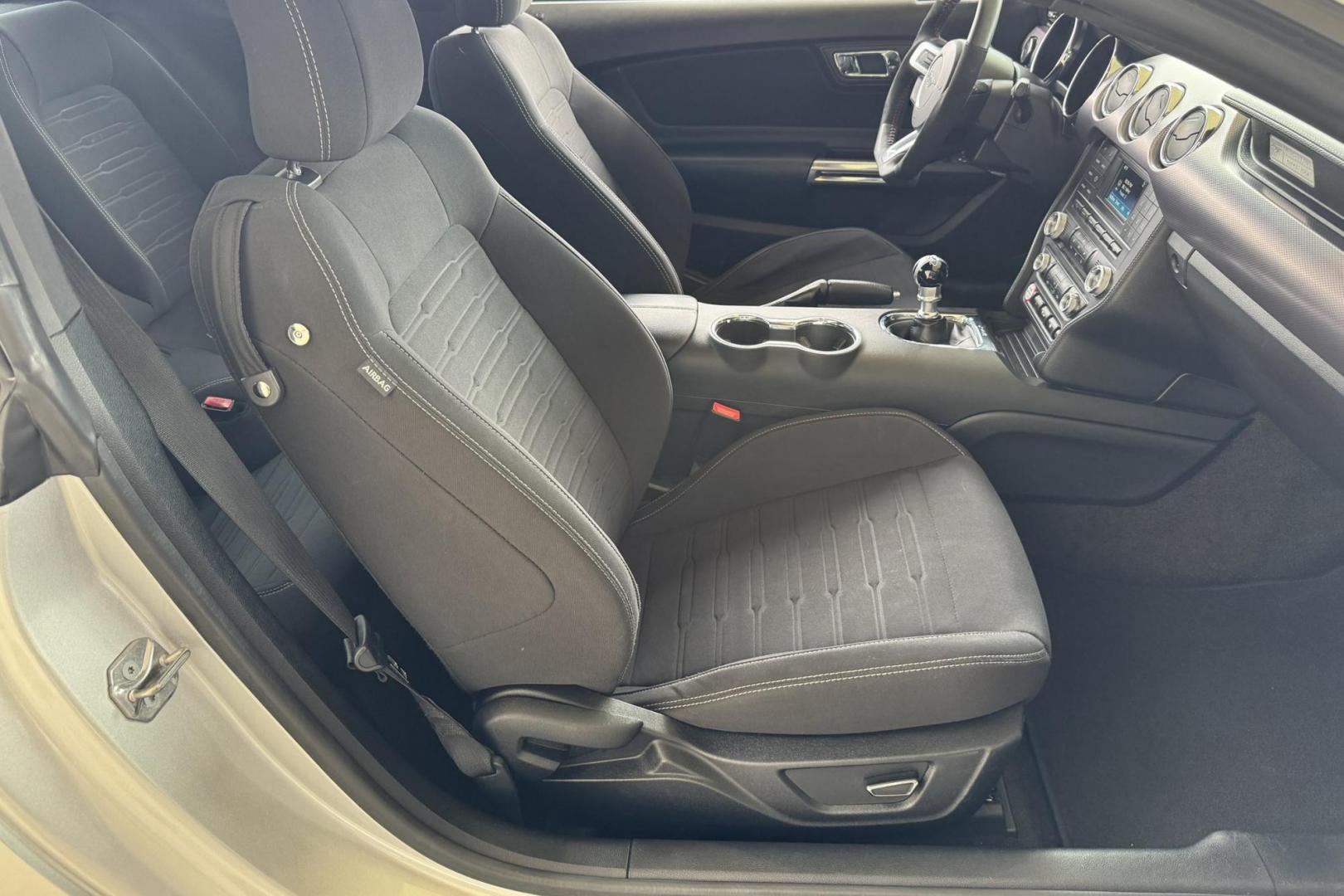 2017 Ingot Silver /Black Ford Mustang GT (1FA6P8CF8H5) with an V8 5.0 liter engine, 6 Speed Manual transmission, located at 2304 W. Main St., Boise, ID, 83702, (208) 342-7777, 43.622105, -116.218658 - Low Miles! Fast And Fun! - Photo#11