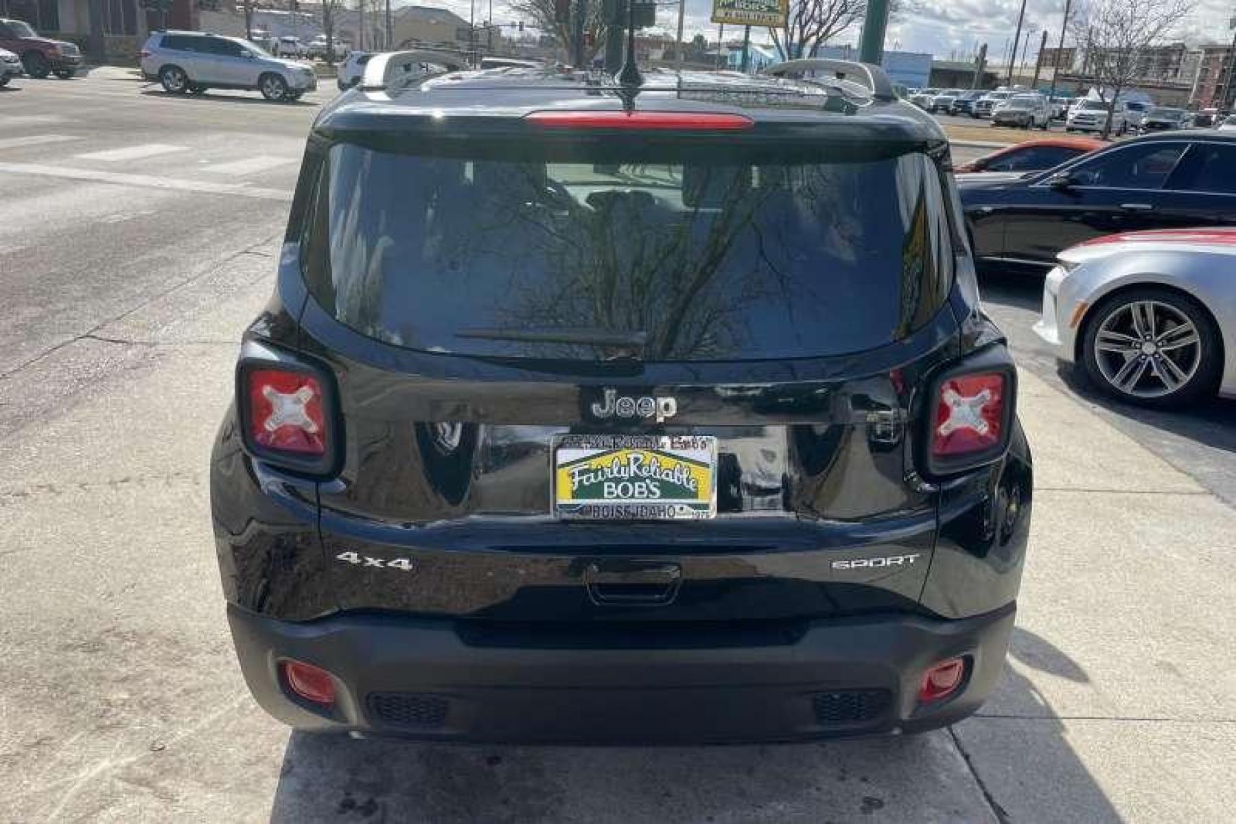 2020 Black /Black Jeep Renegade Sport (ZACNJBAB7LP) with an 4 Cyl 2.4 Liter engine, Automatic transmission, located at 2304 W. Main St., Boise, ID, 83702, (208) 342-7777, 43.622105, -116.218658 - Financing Available O.A.C. - Photo #3