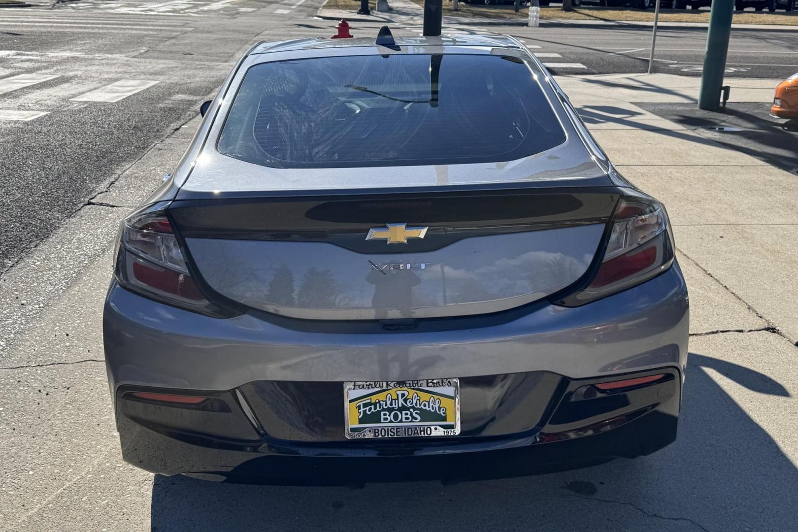 2018 Satin Steel Metallic /Black Chevrolet Volt LT (1G1RC6S54JU) with an 4 Cyl 1.4 Liter Hybrid engine, Automatic transmission, located at 2304 W. Main St., Boise, ID, 83702, (208) 342-7777, 43.622105, -116.218658 - Photo#1
