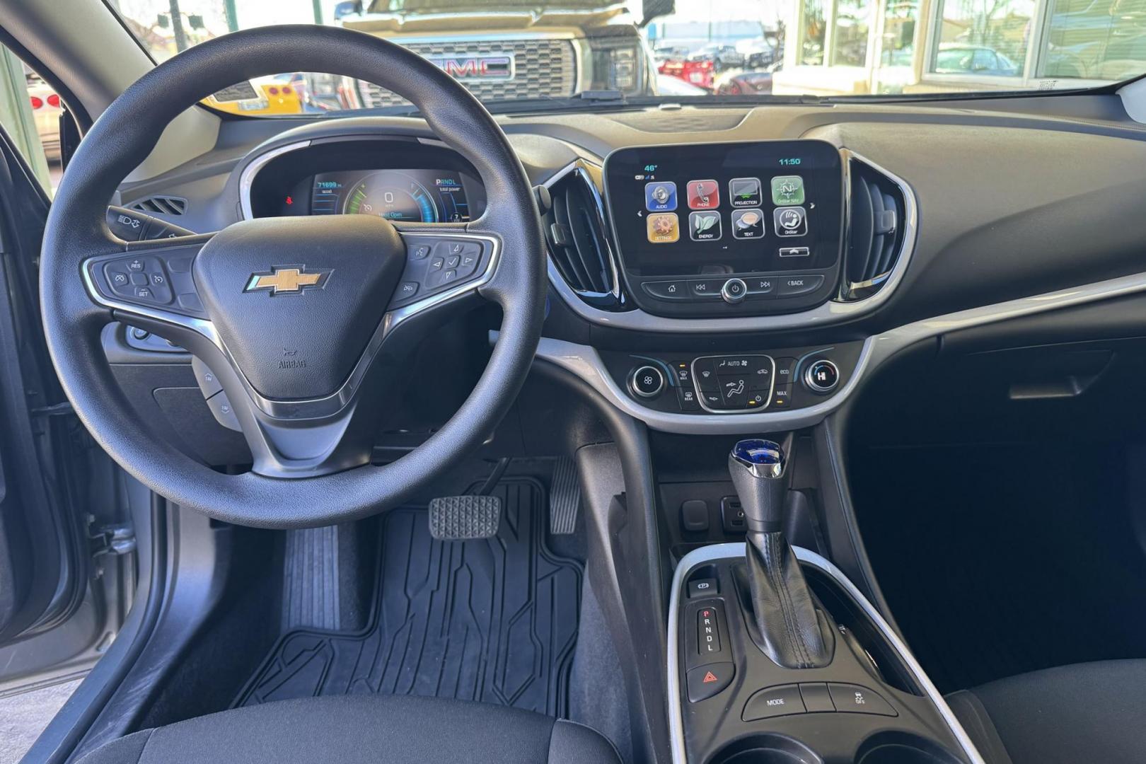 2018 Satin Steel Metallic /Black Chevrolet Volt LT (1G1RC6S54JU) with an 4 Cyl 1.4 Liter Hybrid engine, Automatic transmission, located at 2304 W. Main St., Boise, ID, 83702, (208) 342-7777, 43.622105, -116.218658 - Photo#12