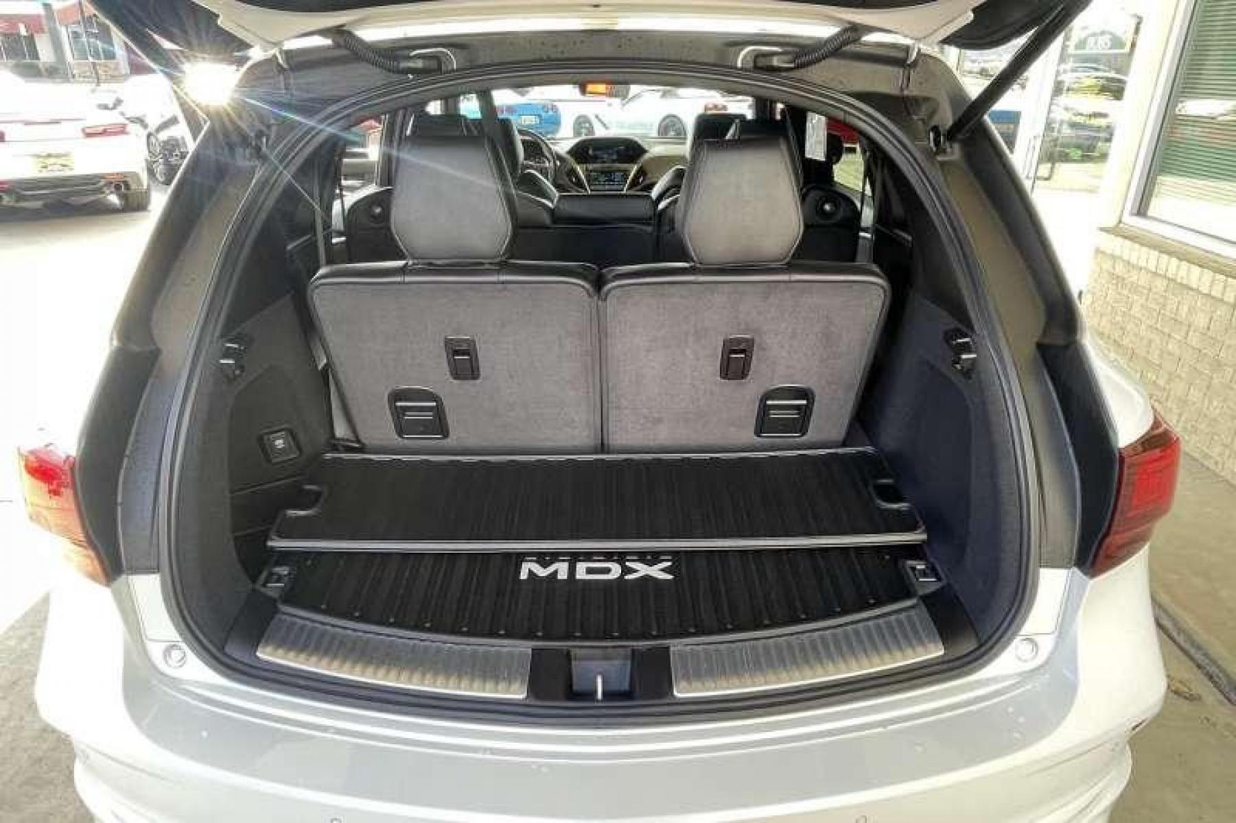 2020 Platinum White Pearl /Black Acura MDX Technology A-Spec (5J8YD4H0XLL) with an V6 3.5 Liter engine, Automatic transmission, located at 2304 W. Main St., Boise, ID, 83702, (208) 342-7777, 43.622105, -116.218658 - Tech and A-Spec! Ready to Go! - Photo #9