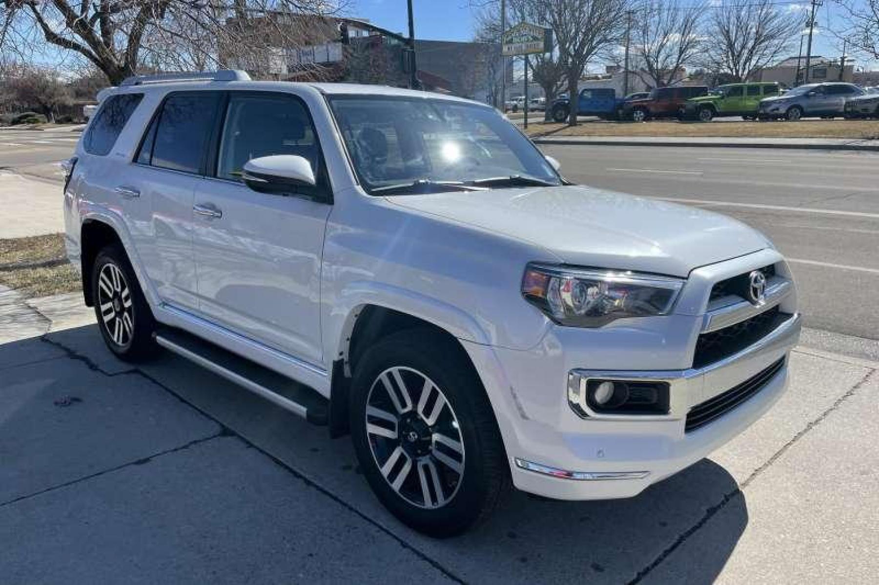 2018 Blizzard Pearl /Black Toyota 4Runner Limited (JTEBU5JR4J5) with an V6 4.0 Liter engine, Automatic transmission, located at 2304 W. Main St., Boise, ID, 83702, (208) 342-7777, 43.622105, -116.218658 - Low miles! Local Boise Dealer! - Photo #2