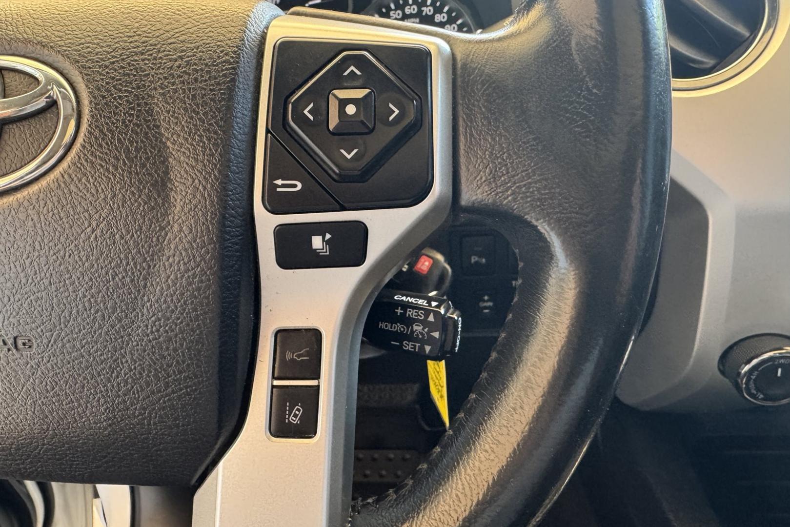 2018 Super White /Black Toyota Tundra CrewMax Limited TRD Off Road (5TFHY5F14JX) with an V8 5.7 Liter engine, Automatic 6 Speed transmission, located at 2304 W. Main St., Boise, ID, 83702, (208) 342-7777, 43.622105, -116.218658 - Hard To Find! Great To Own! - Photo#15