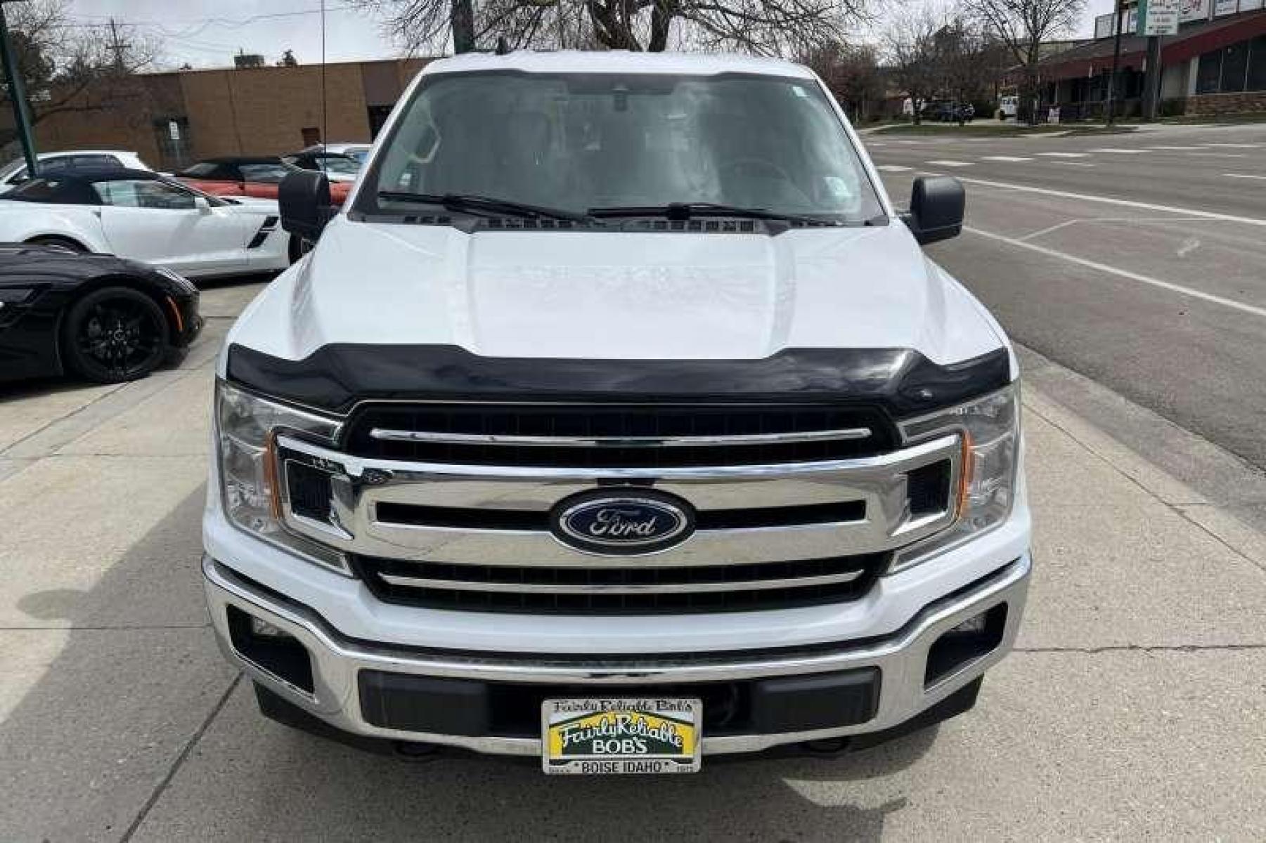 2020 Oxford White /Gray Ford F-150 Super Crew XLT (1FTFW1E48LK) with an 3.5L V6 Ecoboost engine, Automatic transmission, located at 2304 W. Main St., Boise, ID, 83702, (208) 342-7777, 43.622105, -116.218658 - Financing Available O.A.C. - Photo #1