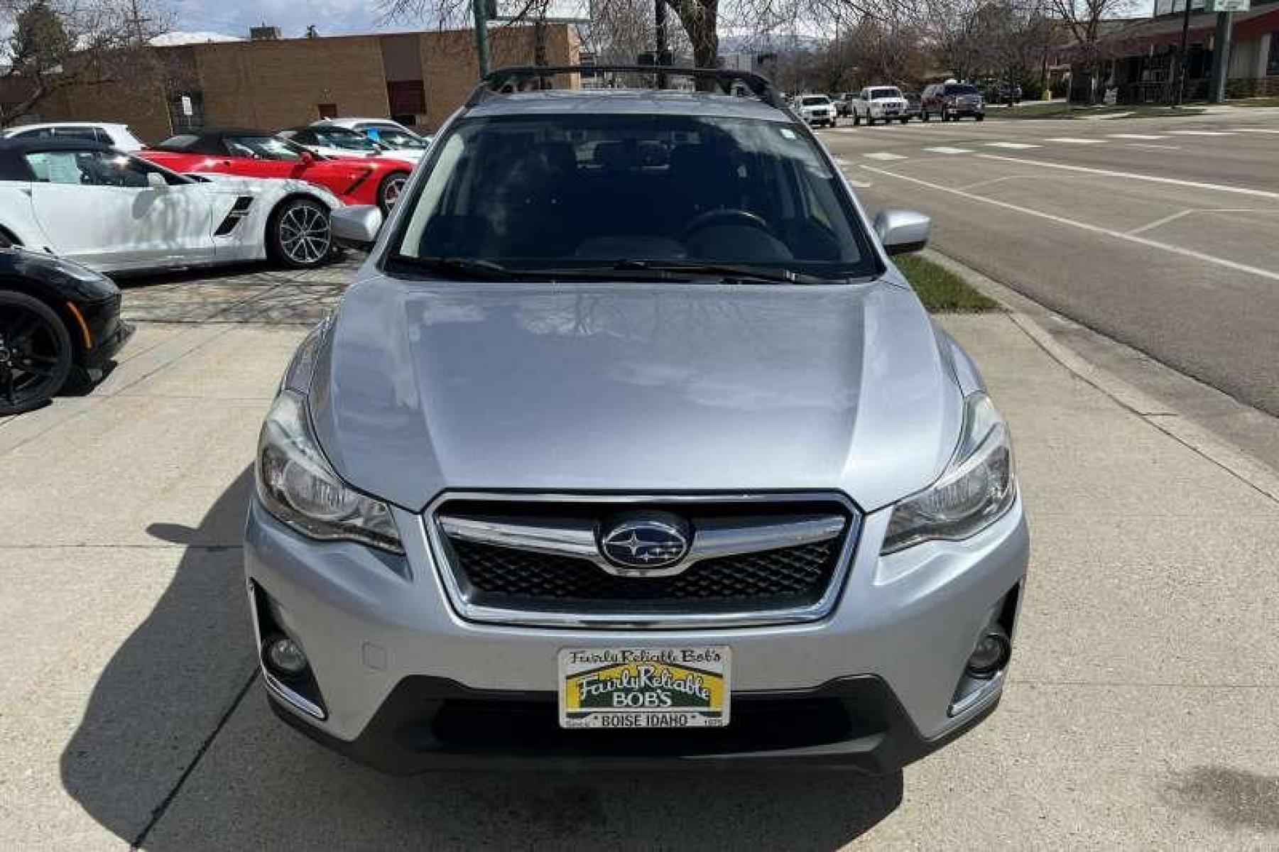 2016 Ice Silver Metallic /Black Subaru Crosstrek 2.0i Premium (JF2GPADC5G8) with an H4 2.0 Liter engine, Automatic transmission, located at 2304 W. Main St., Boise, ID, 83702, (208) 342-7777, 43.622105, -116.218658 - New Tires and Ready for Adventure! - Photo #1