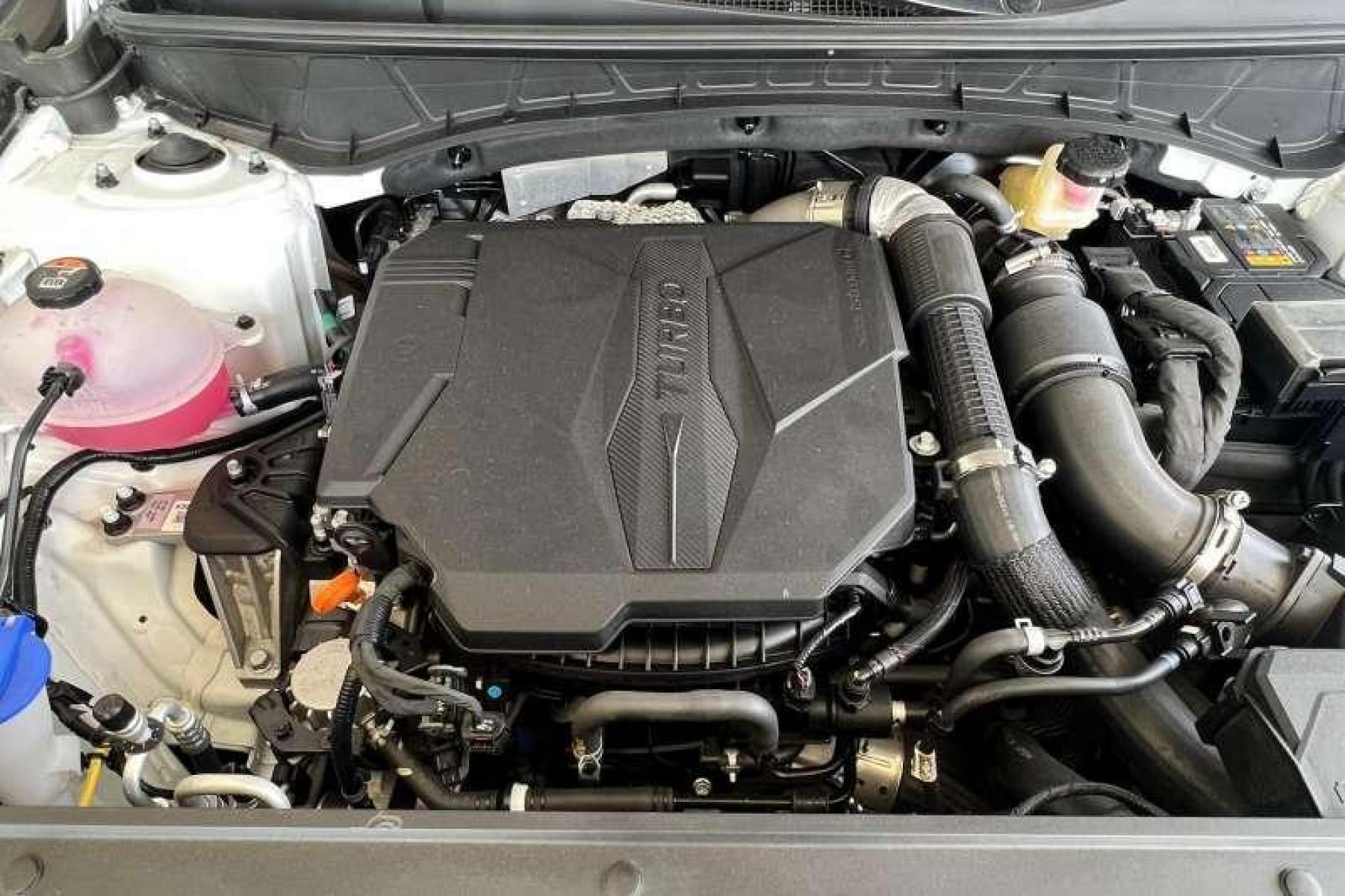 2022 White /Black Hyundai Santa Cruz Limited (5NTJEDAF6NH) with an 4 Cyl 2.5 Liter Turbo engine, Automatic transmission, located at 2304 W. Main St., Boise, ID, 83702, (208) 342-7777, 43.622105, -116.218658 - Ready to go! - Photo #11