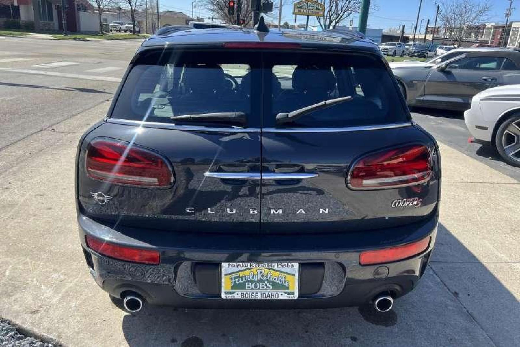 2021 Gray /Black MINI Cooper Clubman S ALL4 (WMWXJ1C08M2) with an 4 Cyl 2.0 Liter Turbo engine, Automatic transmission, located at 2304 W. Main St., Boise, ID, 83702, (208) 342-7777, 43.622105, -116.218658 - Low miles! Remaining Factory Warranty! - Photo #3
