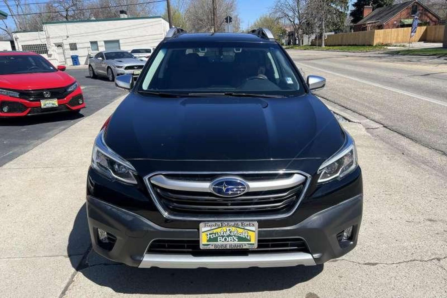 2020 Black /Black Subaru Outback 2.5i Touring (4S4BTAPC4L3) with an H4 2.5 Liter engine, Automatic transmission, located at 2304 W. Main St., Boise, ID, 83702, (208) 342-7777, 43.622105, -116.218658 - Well equipped! Ready for adventure! - Photo #1