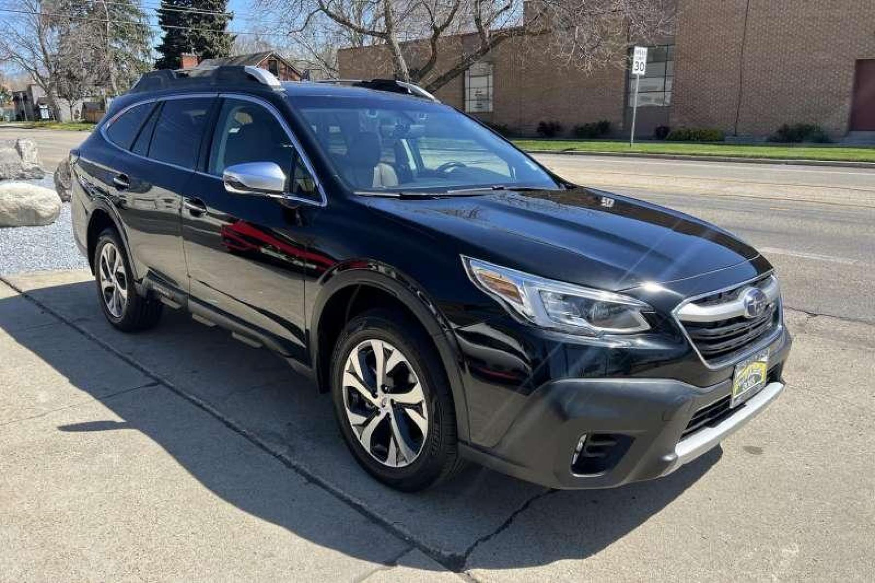 2020 Black /Black Subaru Outback 2.5i Touring (4S4BTAPC4L3) with an H4 2.5 Liter engine, Automatic transmission, located at 2304 W. Main St., Boise, ID, 83702, (208) 342-7777, 43.622105, -116.218658 - Well equipped! Ready for adventure! - Photo #2