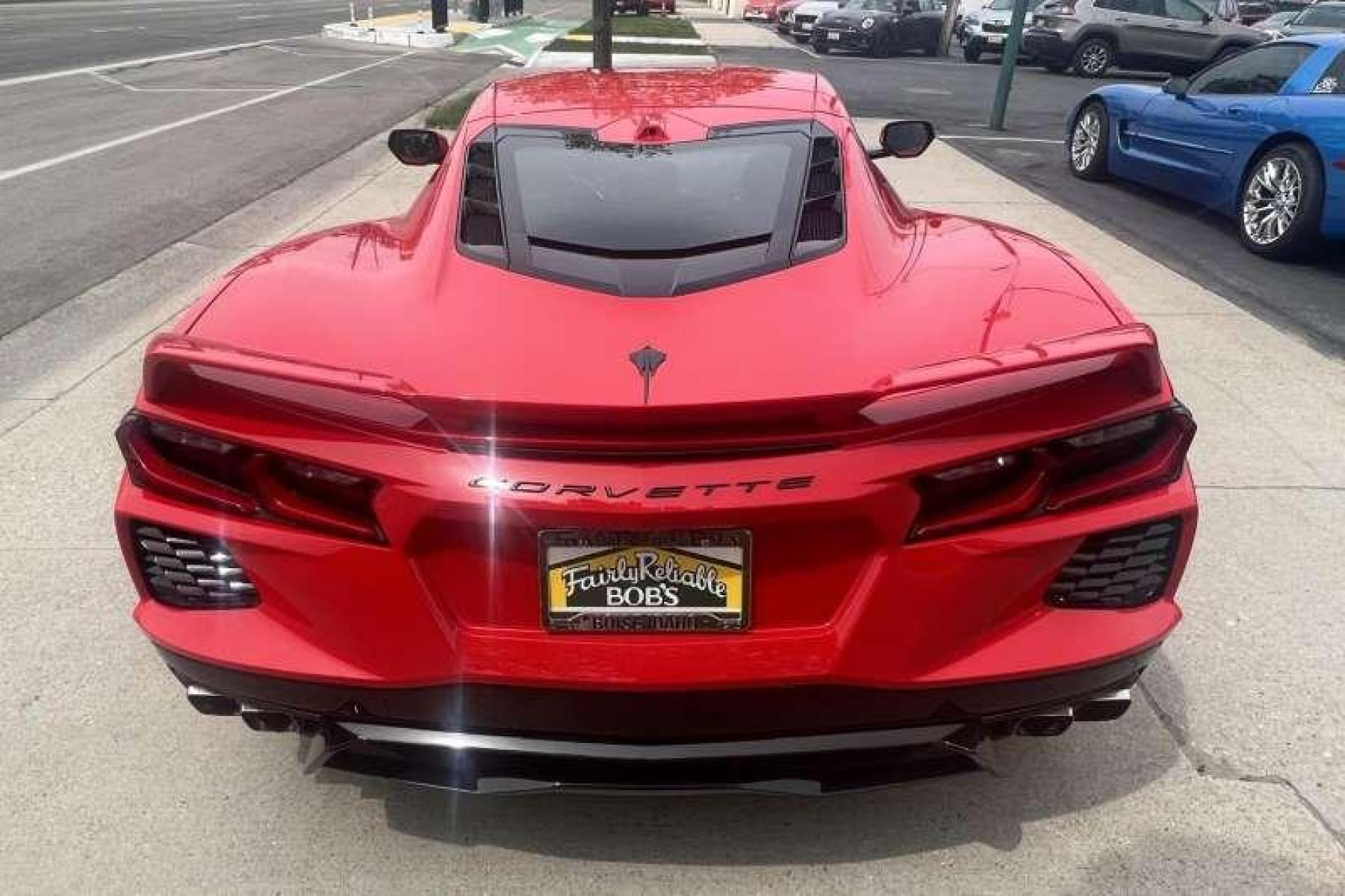 2020 Torch Red /Black Chevrolet Corvette Stingray 3LT Z51 Coupe (1G1Y82D40L5) with an V8 6.2 Liter engine, Automatic transmission, located at 2304 W. Main St., Boise, ID, 83702, (208) 342-7777, 43.622105, -116.218658 - 3LT Z51 with Front Lift! GT2 Bucket Seats! - Photo #3