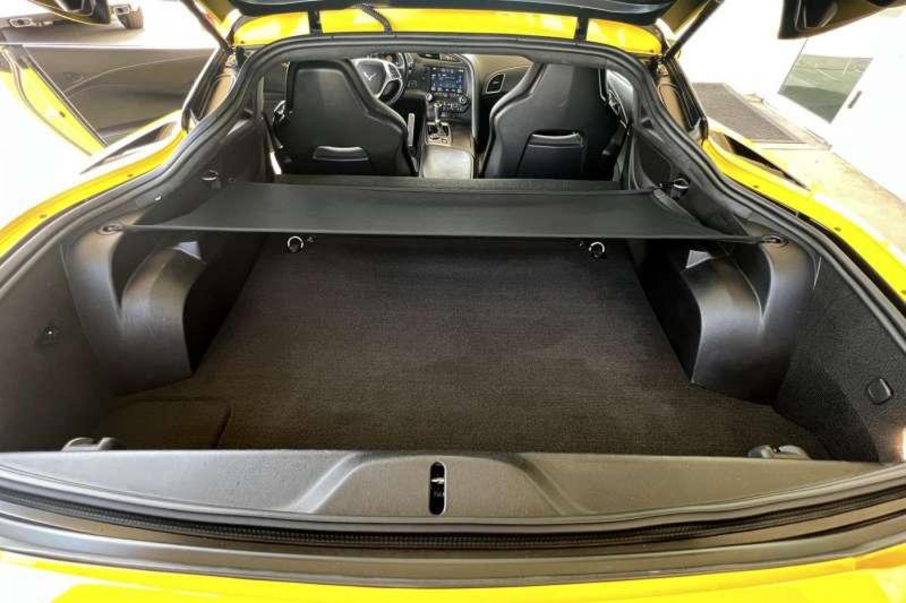 2015 Velocity Yellow /Black Chevrolet Corvette Stingray 3LT Z51 Coupe (1G1YM2D73F5) with an V8 6.2 Liter engine, Automatic transmission, located at 2304 W. Main St., Boise, ID, 83702, (208) 342-7777, 43.622105, -116.218658 - Photo #6