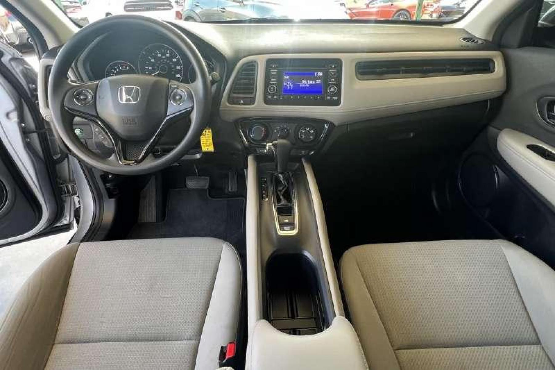 2022 Lunar Silver Metallic /Black/Gray Honda HR-V LX (3CZRU6H35NM) with an 4 Cyl 1.8 Liter engine, Automatic transmission, located at 2304 W. Main St., Boise, ID, 83702, (208) 342-7777, 43.622105, -116.218658 - Financing Available O.A.C. - Photo #7