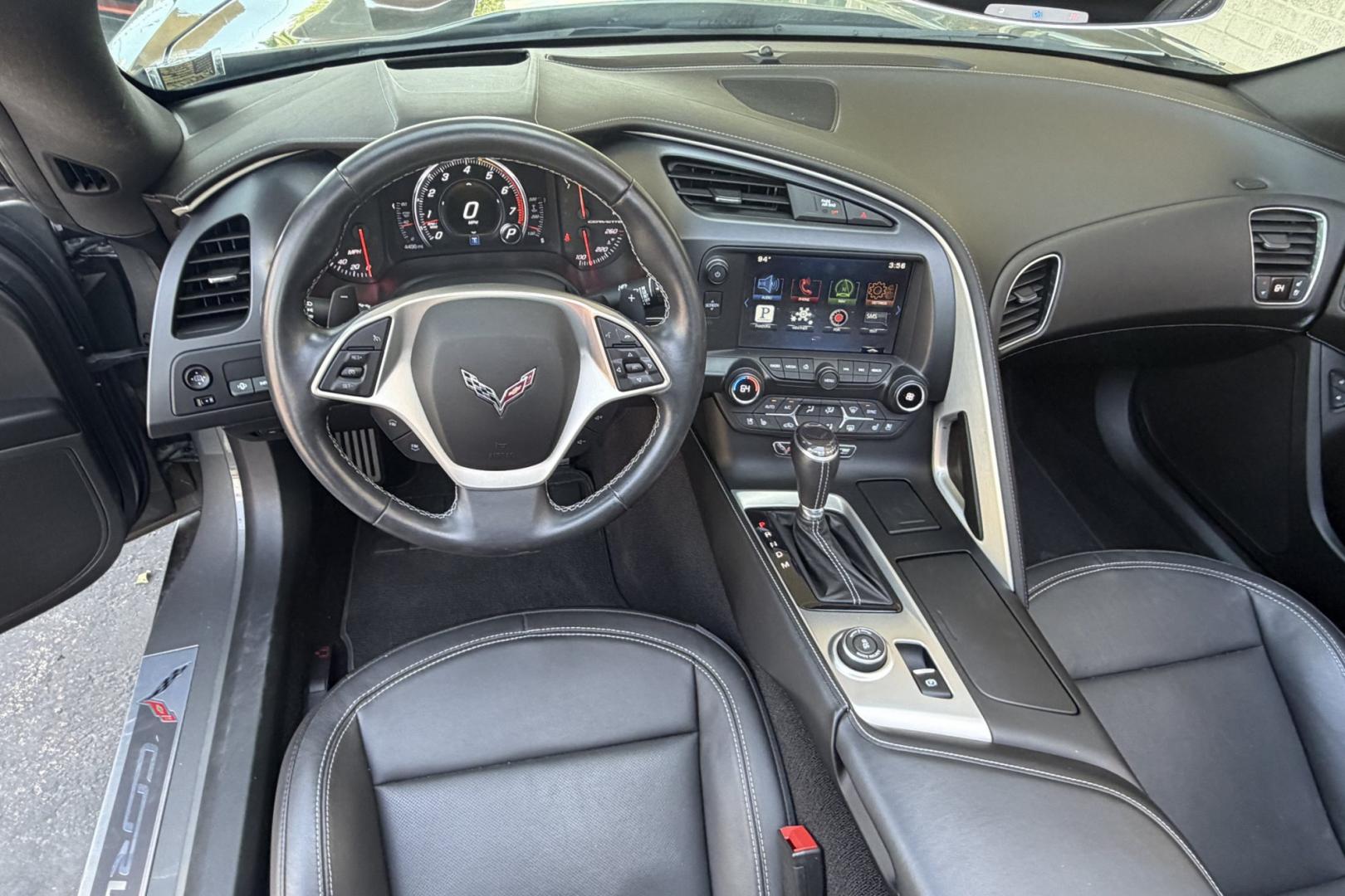 2015 Shark Gray /Black Chevrolet Corvette Stingray 2LT (1G1YD2D74F5) with an V8 6.2 Liter engine, Automatic 8 Speed transmission, located at 2304 W. Main St., Boise, ID, 83702, (208) 342-7777, 43.622105, -116.218658 - Stunning Low Mileage Stingray! - Photo#6