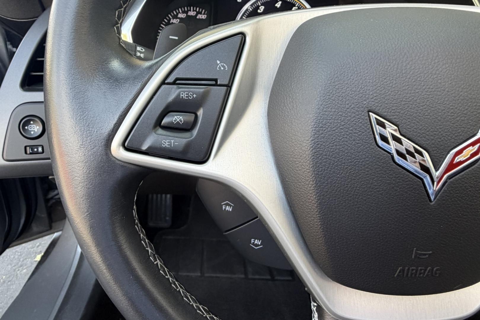 2015 Shark Gray /Black Chevrolet Corvette Stingray 2LT (1G1YD2D74F5) with an V8 6.2 Liter engine, Automatic 8 Speed transmission, located at 2304 W. Main St., Boise, ID, 83702, (208) 342-7777, 43.622105, -116.218658 - Stunning Low Mileage Stingray! - Photo#8