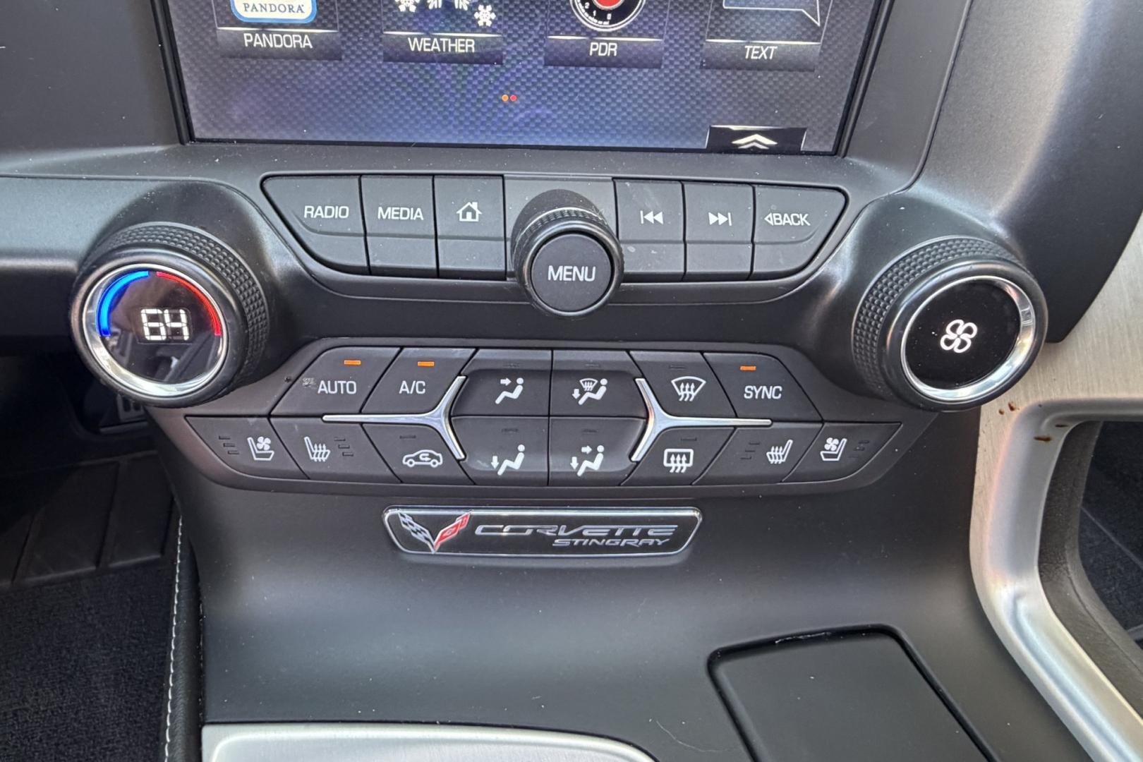 2015 Shark Gray /Black Chevrolet Corvette Stingray 2LT (1G1YD2D74F5) with an V8 6.2 Liter engine, Automatic 8 Speed transmission, located at 2304 W. Main St., Boise, ID, 83702, (208) 342-7777, 43.622105, -116.218658 - Stunning Low Mileage Stingray! - Photo#12