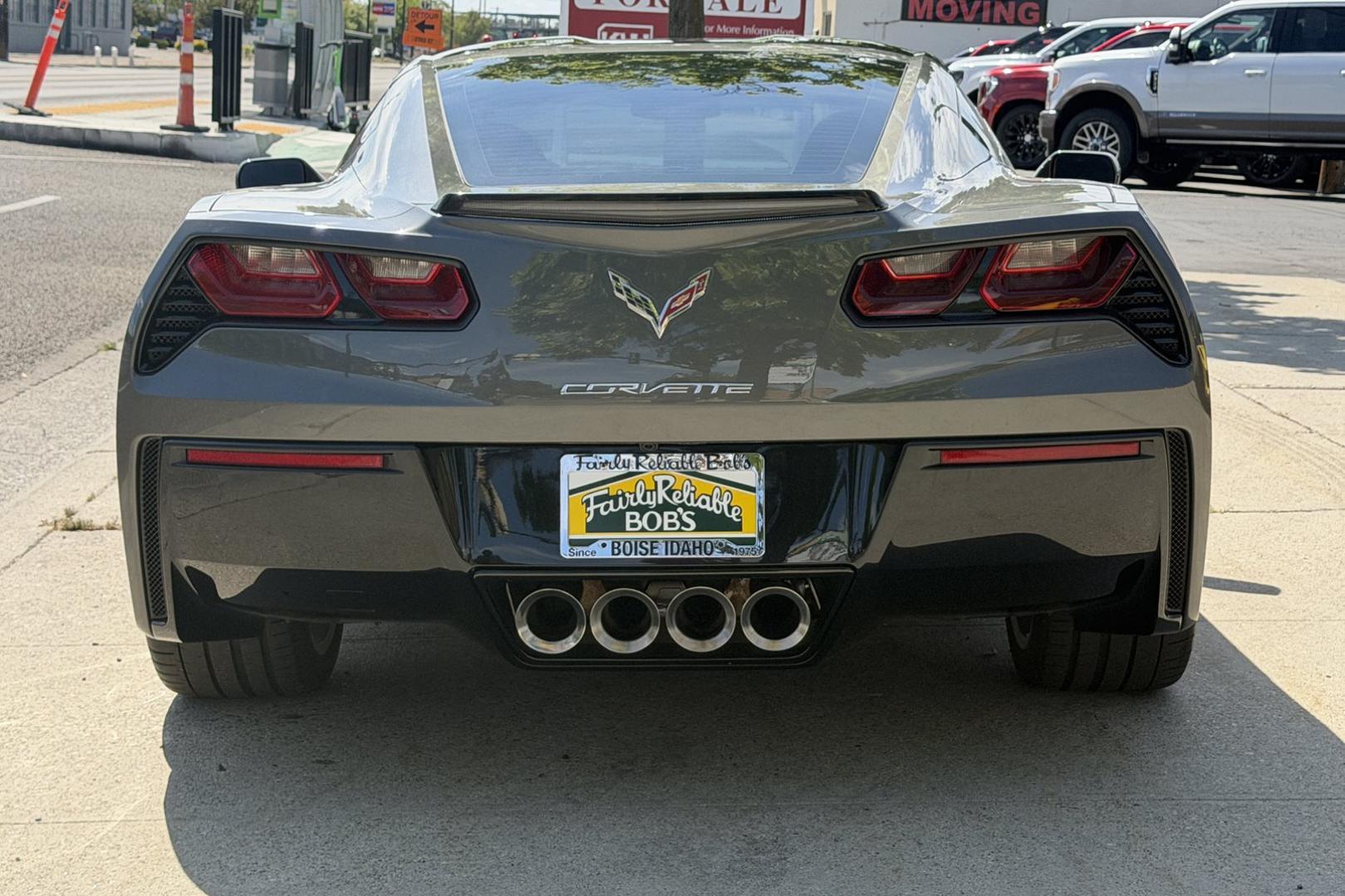 2015 Shark Gray /Black Chevrolet Corvette Stingray 2LT (1G1YD2D74F5) with an V8 6.2 Liter engine, Automatic 8 Speed transmission, located at 2304 W. Main St., Boise, ID, 83702, (208) 342-7777, 43.622105, -116.218658 - Stunning Low Mileage Stingray! - Photo#22