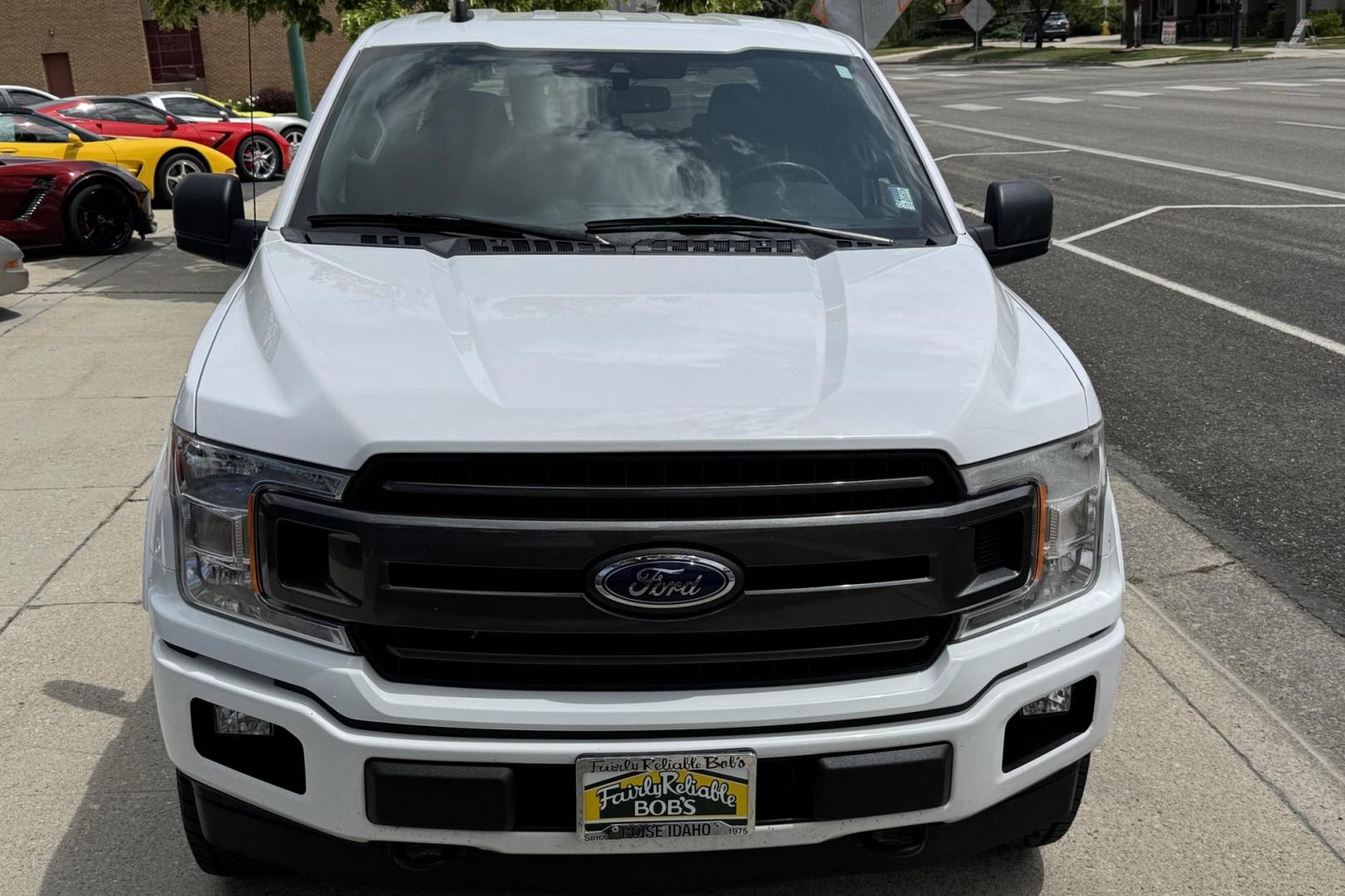 2019 Oxford White /Black Ford F-150 Super Crew XLT Sport (1FTEW1E4XKK) with an V6 3.5 Liter Twin-Turbo engine, Automatic 10 Speed transmission, located at 2304 W. Main St., Boise, ID, 83702, (208) 342-7777, 43.622105, -116.218658 - New Tires! Nicely Optioned! - Photo#3