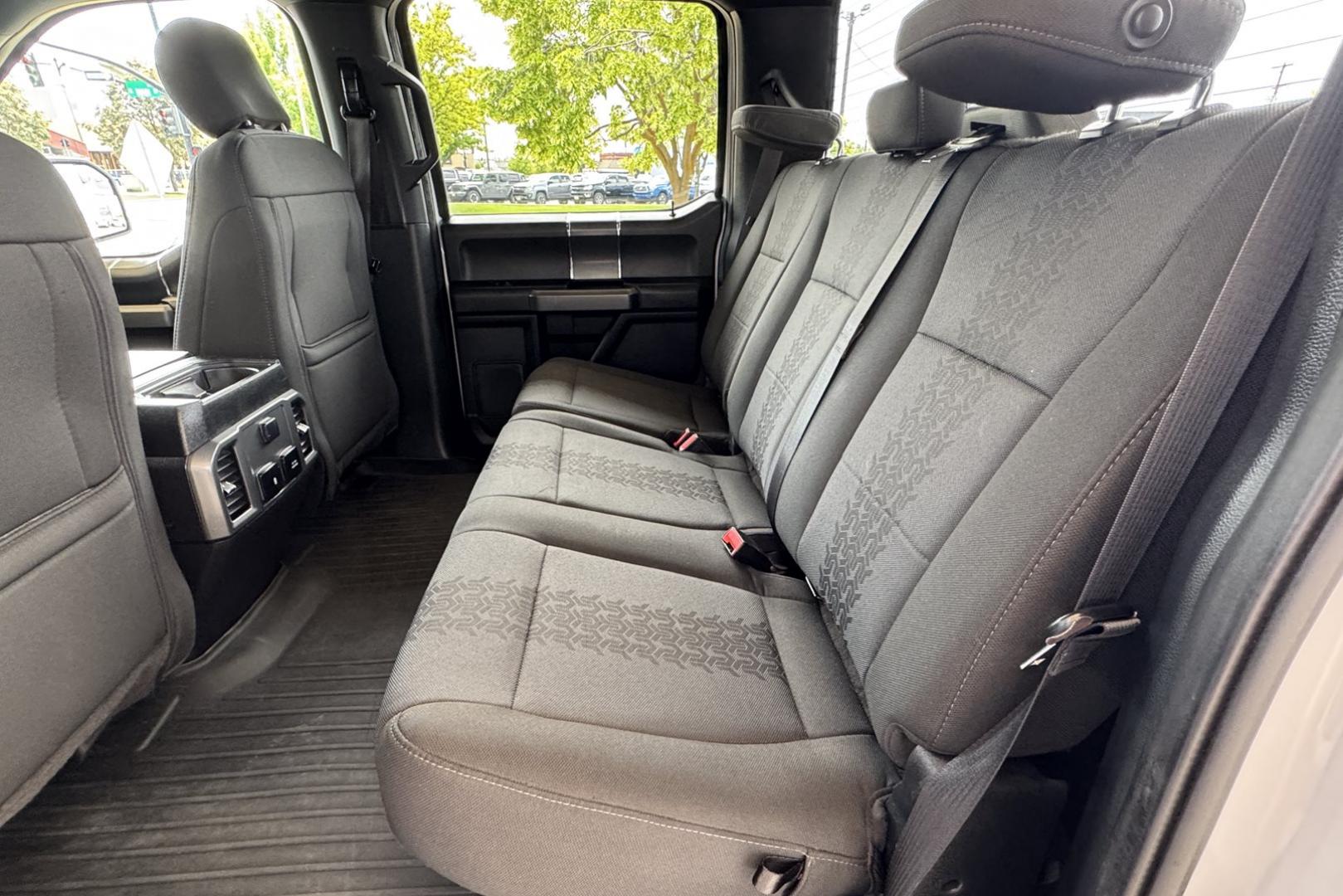 2019 Oxford White /Black Ford F-150 Super Crew XLT Sport (1FTEW1E4XKK) with an V6 3.5 Liter Twin-Turbo engine, Automatic 10 Speed transmission, located at 2304 W. Main St., Boise, ID, 83702, (208) 342-7777, 43.622105, -116.218658 - New Tires! Nicely Optioned! - Photo#12
