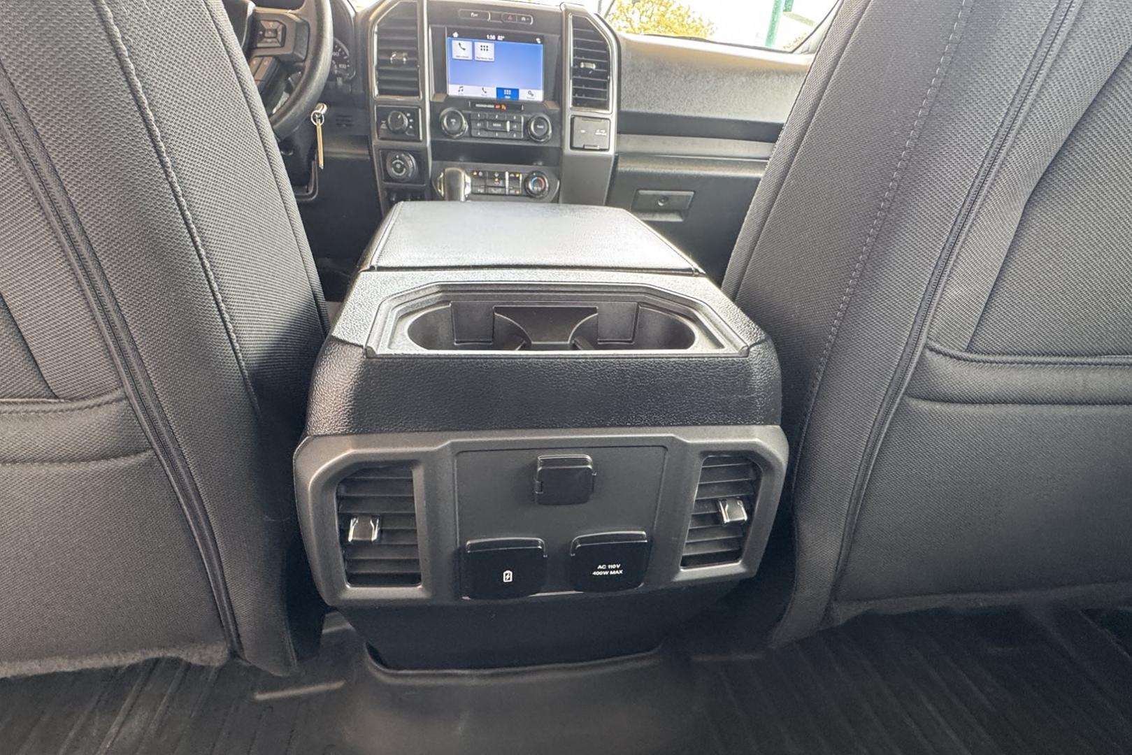 2019 Oxford White /Black Ford F-150 Super Crew XLT Sport (1FTEW1E4XKK) with an V6 3.5 Liter Twin-Turbo engine, Automatic 10 Speed transmission, located at 2304 W. Main St., Boise, ID, 83702, (208) 342-7777, 43.622105, -116.218658 - New Tires! Nicely Optioned! - Photo#14