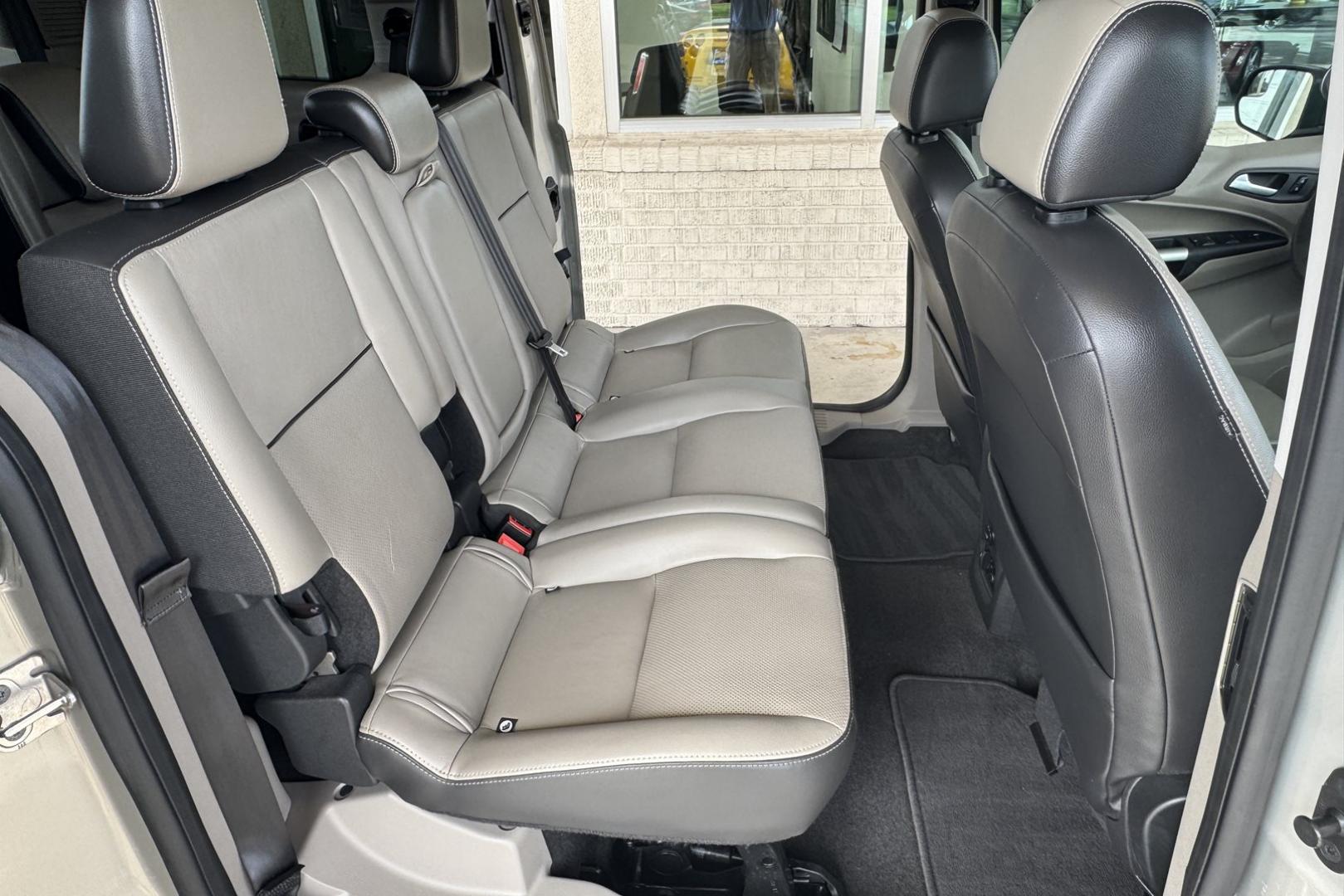 2014 Tectonic Silver Metallic /Doe Skin Ford Transit Connect XLT (NM0GS9F74E1) with an 4 Cyl 2.5 Liter engine, Automatic 6 Speed transmission, located at 2304 W. Main St., Boise, ID, 83702, (208) 342-7777, 43.622105, -116.218658 - New Tires! Seats 7! - Photo#12