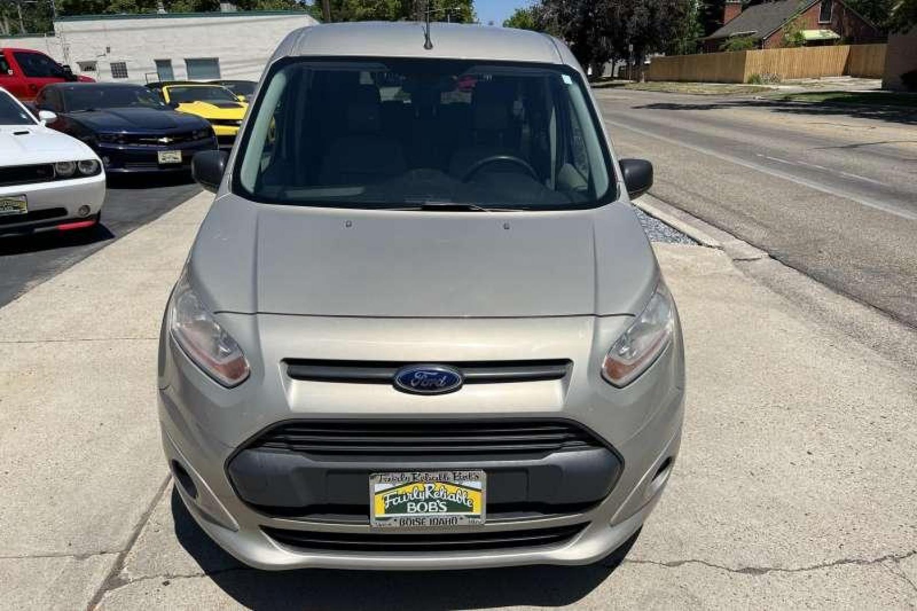 2014 Tectonic Silver Metallic /Gray/Black Ford Transit Connect XLT (NM0GS9F74E1) with an 2.5L i4 engine, Automatic transmission, located at 2304 W. Main St., Boise, ID, 83702, (208) 342-7777, 43.622105, -116.218658 - Financing Available O.A.C. - Photo #1