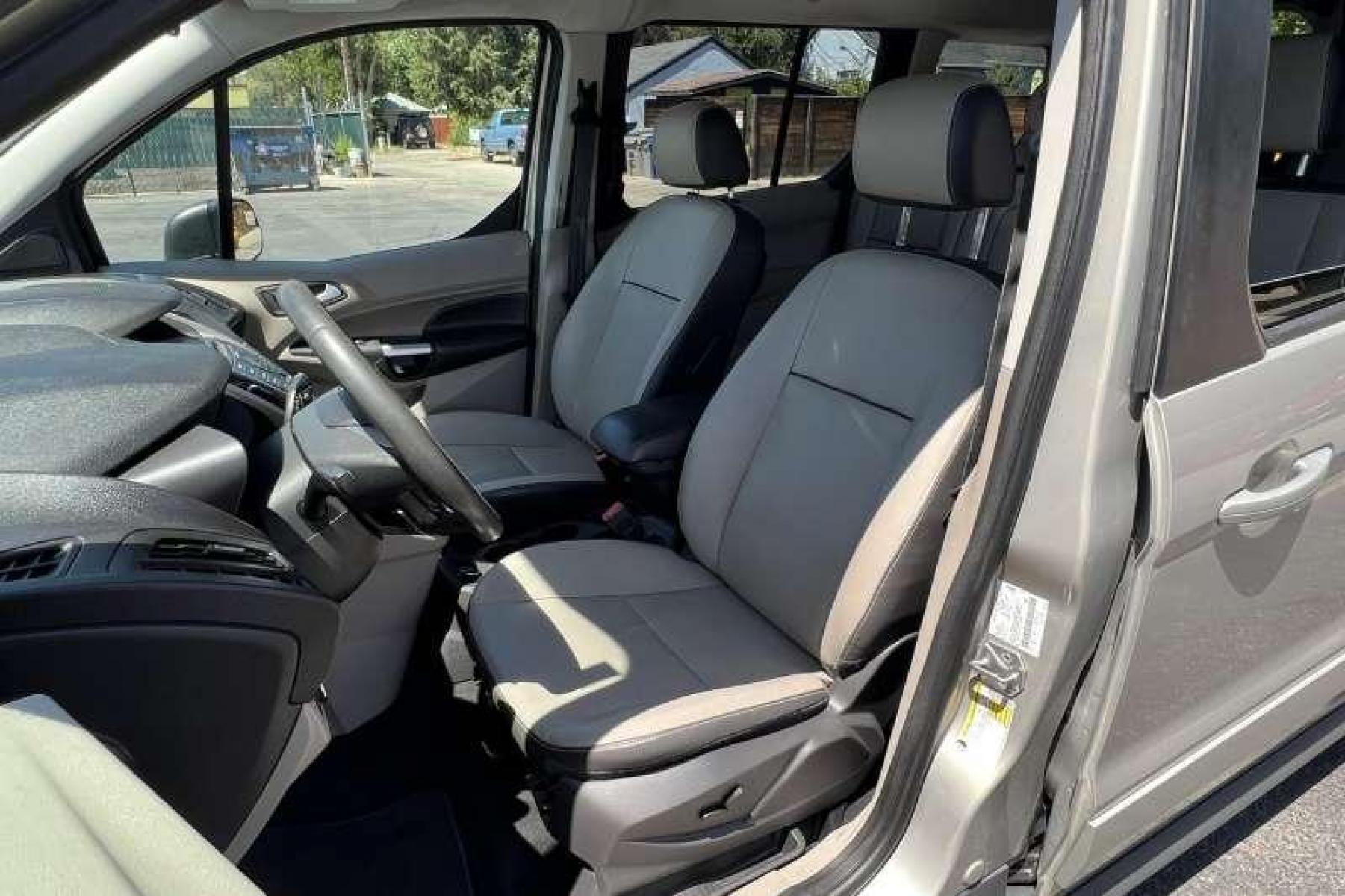 2014 Tectonic Silver Metallic /Gray/Black Ford Transit Connect XLT (NM0GS9F74E1) with an 2.5L i4 engine, Automatic transmission, located at 2304 W. Main St., Boise, ID, 83702, (208) 342-7777, 43.622105, -116.218658 - Financing Available O.A.C. - Photo #5
