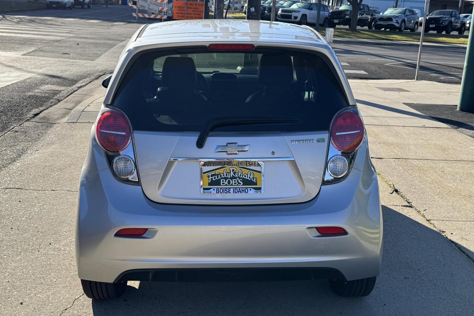2014 Quicksilver Metallic /Black Chevrolet Spark EV LT (KL8CL6S05EC) with an EV engine, Automatic transmission, located at 2304 W. Main St., Boise, ID, 83702, (208) 342-7777, 43.622105, -116.218658 - All Electric! - Photo#1