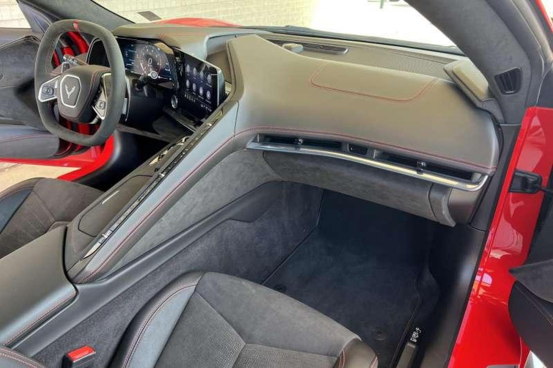2020 Torch Red /Black Chevrolet Corvette Stingray 3LT Z51 Coupe (1G1Y82D47L5) with an V8 6.2 Liter engine, Automatic transmission, located at 2304 W. Main St., Boise, ID, 83702, (208) 342-7777, 43.622105, -116.218658 - 3LT and Z51! Under 1K miles! - Photo #10