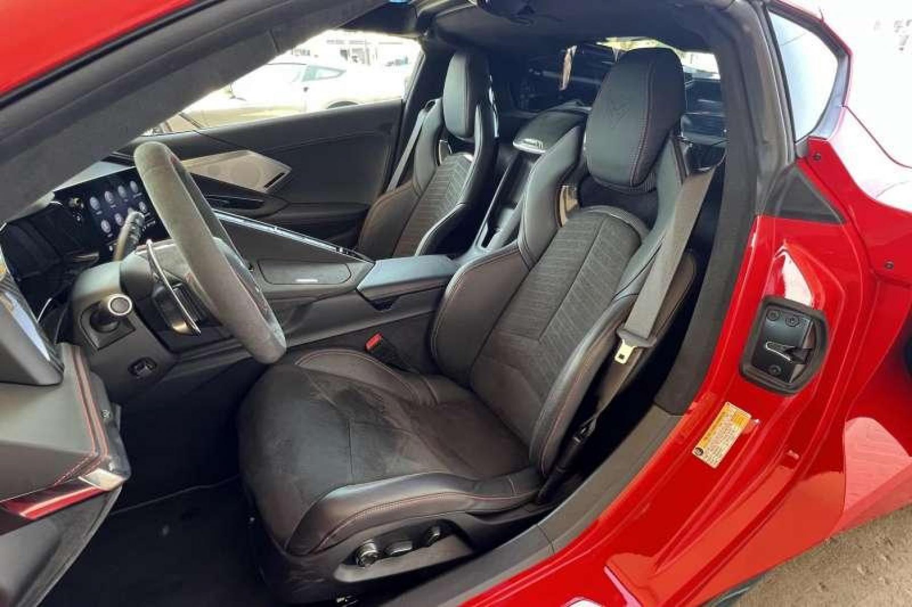 2020 Torch Red /Black Chevrolet Corvette Stingray 3LT Z51 Coupe (1G1Y82D47L5) with an V8 6.2 Liter engine, Automatic transmission, located at 2304 W. Main St., Boise, ID, 83702, (208) 342-7777, 43.622105, -116.218658 - 3LT and Z51! Under 1K miles! - Photo #5
