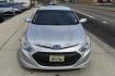 2015 Starlight Silver /Gray Hyundai Sonata Hybrid (KMHEC4A46FA) with an 4 Cyl 2.4 Liter Hybrid engine, Automatic transmission, located at 2304 W. Main St., Boise, ID, 83702, (208) 342-7777, 43.622105, -116.218658 - Photo#3