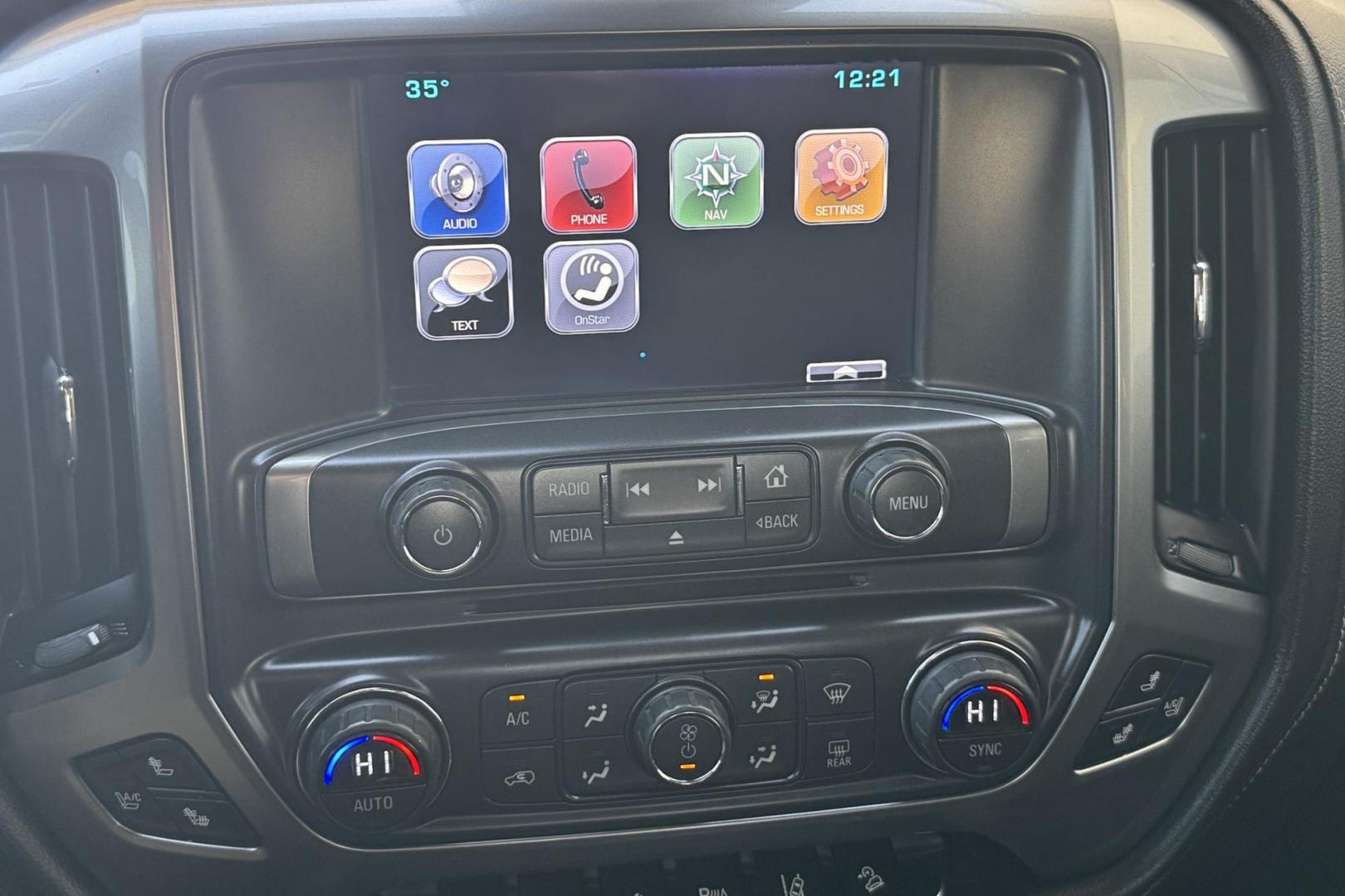 2015 Black /Black Chevrolet Silverado 1500 Crew Cab LTZ Z/71 (3GCUKSEJ5FG) with an V8 6.2 Liter engine, Automatic 8 Speed transmission, located at 2304 W. Main St., Boise, ID, 83702, (208) 342-7777, 43.622105, -116.218658 - Well Optioned! Great Looking Truck Too! - Photo#7