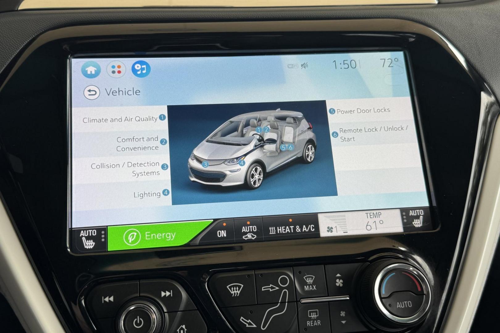 2017 Silver Ice /Gray Chevrolet Bolt Premier (1G1FX6S09H4) with an EV engine, Automatic transmission, located at 2304 W. Main St., Boise, ID, 83702, (208) 342-7777, 43.622105, -116.218658 - Amazing Option For Local Commuting! Factory Battery Warranty Until July of 2031! - Photo#8