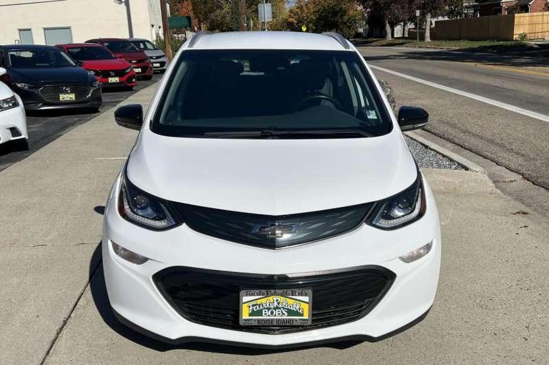 2017 Summit White /Gray Chevrolet Bolt Premier (1G1FX6S06H4) with an EV engine, Automatic transmission, located at 2304 W. Main St., Boise, ID, 83702, (208) 342-7777, 43.622105, -116.218658 - Photo #1