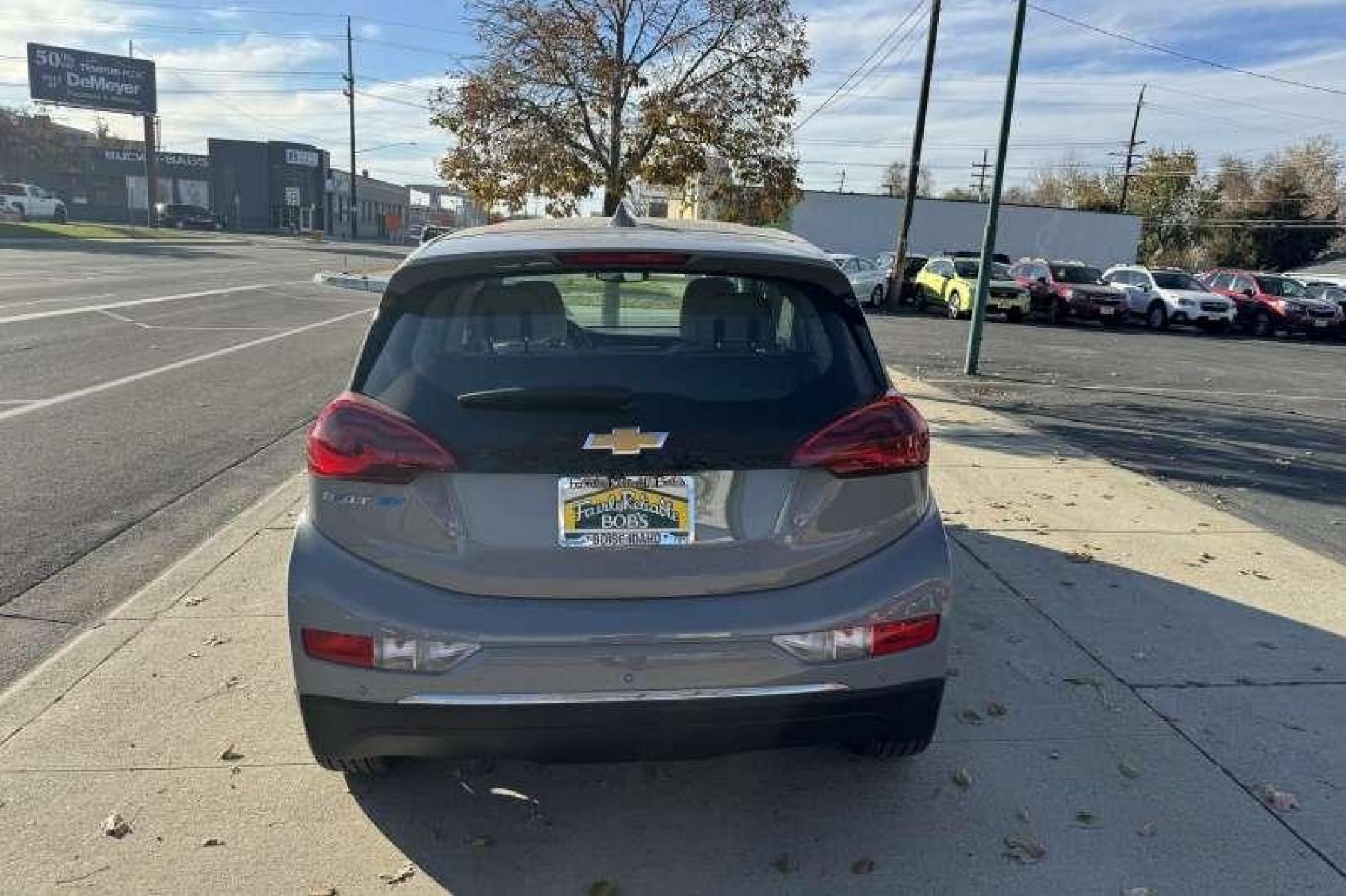 2020 Slate Gray Metallic /Dark Galvanized/Sky Cool Gray Chevrolet Bolt LT (1G1FY6S05L4) with an EV engine, Automatic transmission, located at 2304 W. Main St., Boise, ID, 83702, (208) 342-7777, 43.622105, -116.218658 - Financing Available O.A.C. - Photo #1