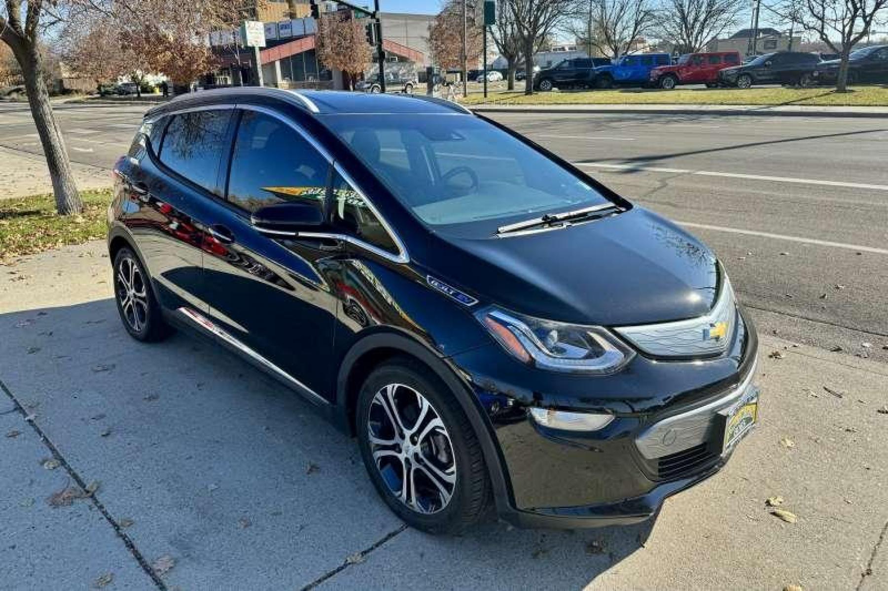 2017 Black /Gray Chevrolet Bolt Premier (1G1FX6S09H4) with an EV engine, Automatic transmission, located at 2304 W. Main St., Boise, ID, 83702, (208) 342-7777, 43.622105, -116.218658 - Loaded With Safety and Comfort Options! New Tires and All Recalls are Up To Date! Battery Factory Warranty Until August of 2031! - Photo #1