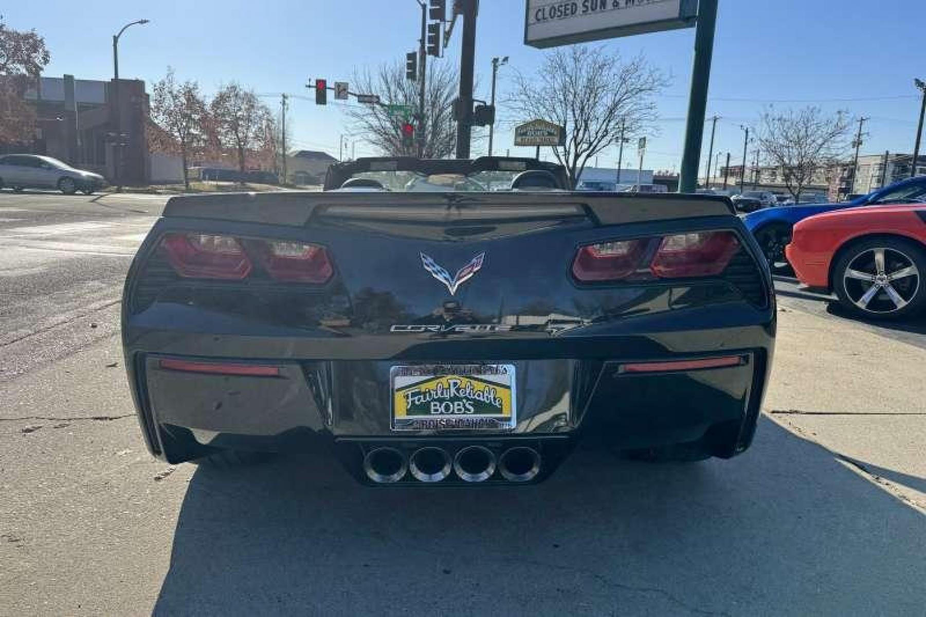2015 Black /Black Chevrolet Corvette Stingray 2LT Z51 Convertible (1G1YK3D76F5) with an V8 6.2 Liter engine, Automatic transmission, located at 2304 W. Main St., Boise, ID, 83702, (208) 342-7777, 43.622105, -116.218658 - Photo #1