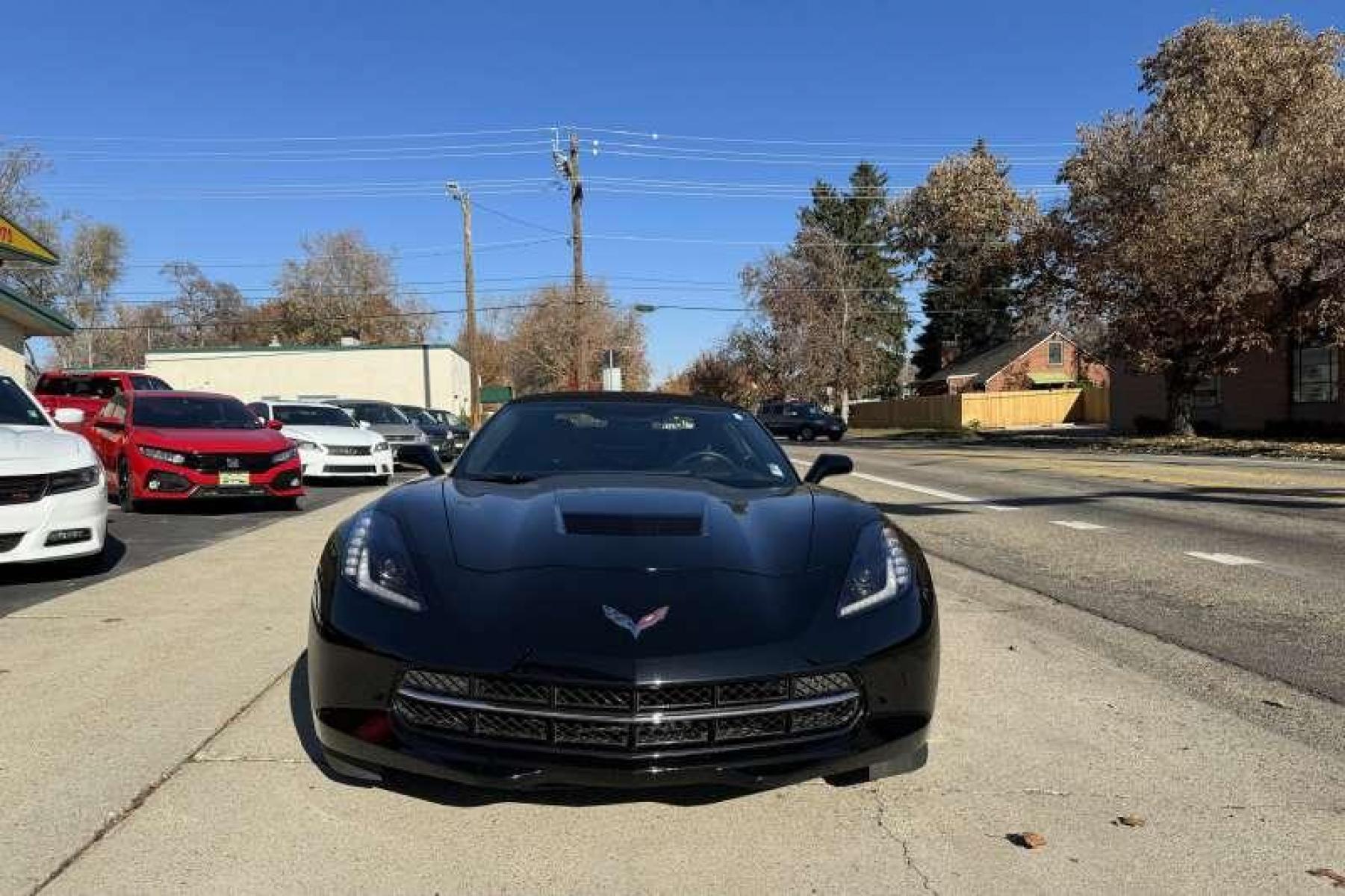 2015 Black /Black Chevrolet Corvette Stingray 2LT Z51 Convertible (1G1YK3D76F5) with an V8 6.2 Liter engine, Automatic transmission, located at 2304 W. Main St., Boise, ID, 83702, (208) 342-7777, 43.622105, -116.218658 - Photo #6