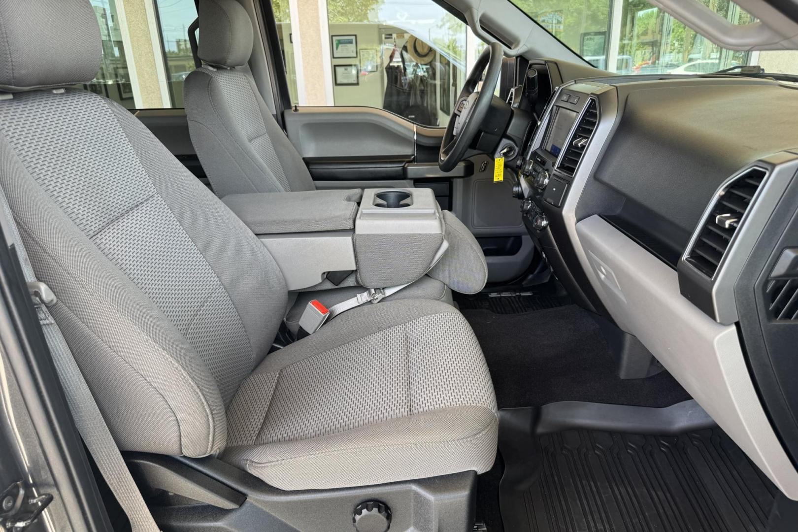 2020 Magnetic Gray /Gray Ford F-150 XLT (1FTFW1E51LK) with an V8 5.0 Liter engine, Automatic 10 Speed transmission, located at 2304 W. Main St., Boise, ID, 83702, (208) 342-7777, 43.622105, -116.218658 - Seats 6! Clean 5.0 Liter V8 F-150! - Photo#19