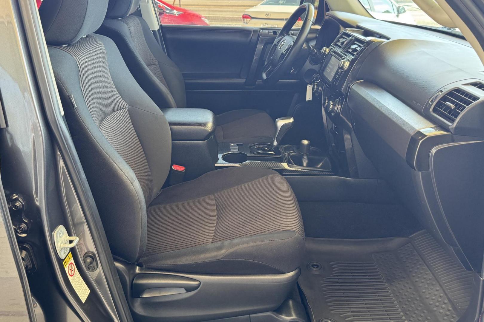 2017 Magnetic Gray /Black Toyota 4Runner TRD Off Road (JTEBU5JR5H5) with an V6 4.0 Liter engine, Automatic transmission, located at 2304 W. Main St., Boise, ID, 83702, (208) 342-7777, 43.622105, -116.218658 - Clean Local Trade! New Tires! Ready To Go! - Photo#16