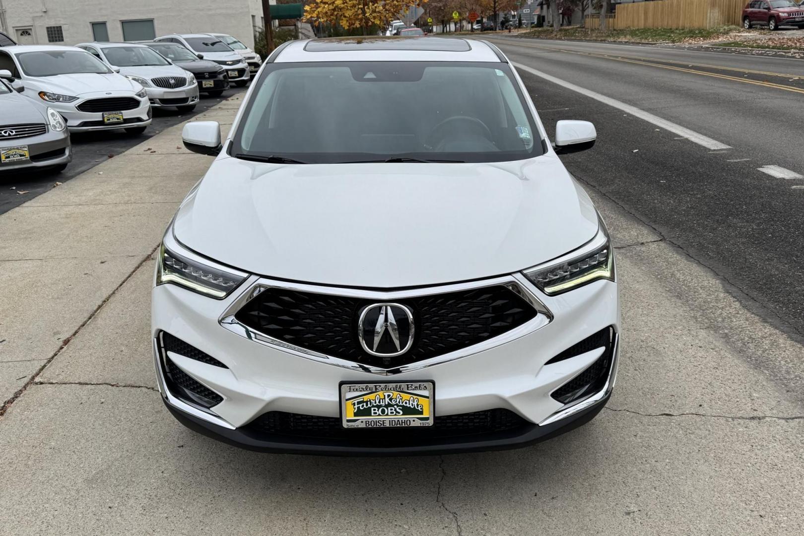 2021 Platinum White Pearl /Espresso Acura RDX SH-AWD w/Advance Package (5J8TC2H73ML) with an 4 Cyl 2.0 Liter Turbo engine, Automatic 10 Speed transmission, located at 2304 W. Main St., Boise, ID, 83702, (208) 342-7777, 43.622105, -116.218658 - Idaho Acura! Drives Amazing! A Lot Of Safety, Power And Comfort! - Photo#3