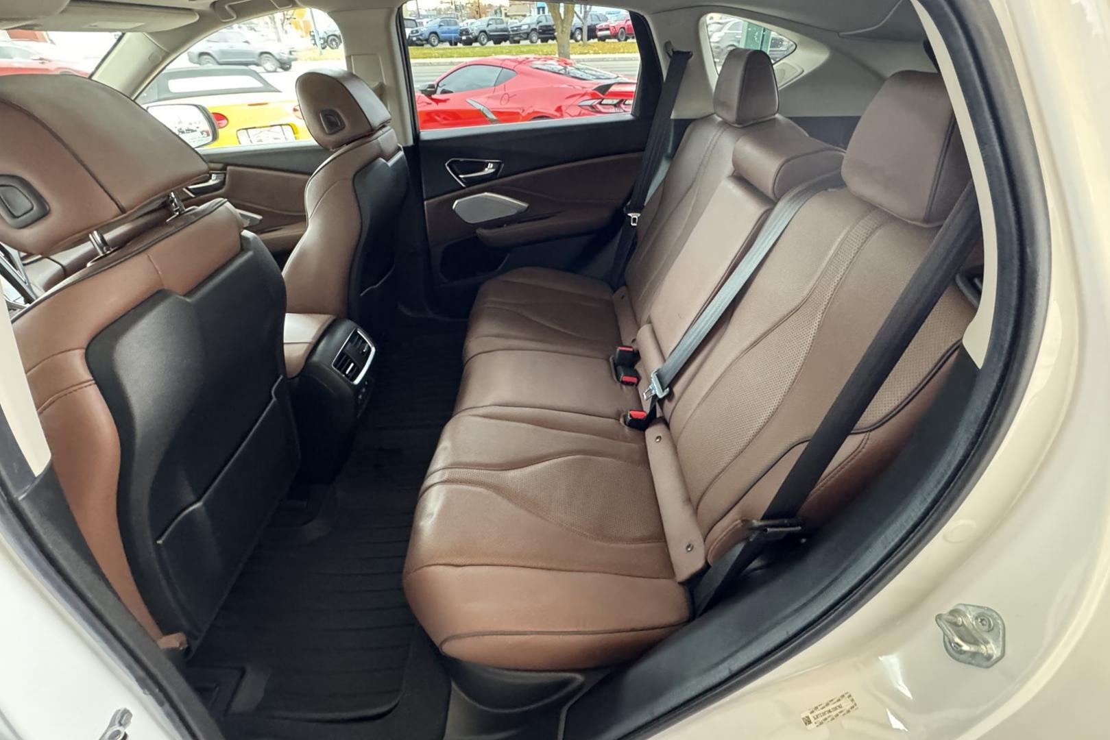 2021 Platinum White Pearl /Espresso Acura RDX SH-AWD w/Advance Package (5J8TC2H73ML) with an 4 Cyl 2.0 Liter Turbo engine, Automatic 10 Speed transmission, located at 2304 W. Main St., Boise, ID, 83702, (208) 342-7777, 43.622105, -116.218658 - Idaho Acura! Drives Amazing! A Lot Of Safety, Power And Comfort! - Photo#17