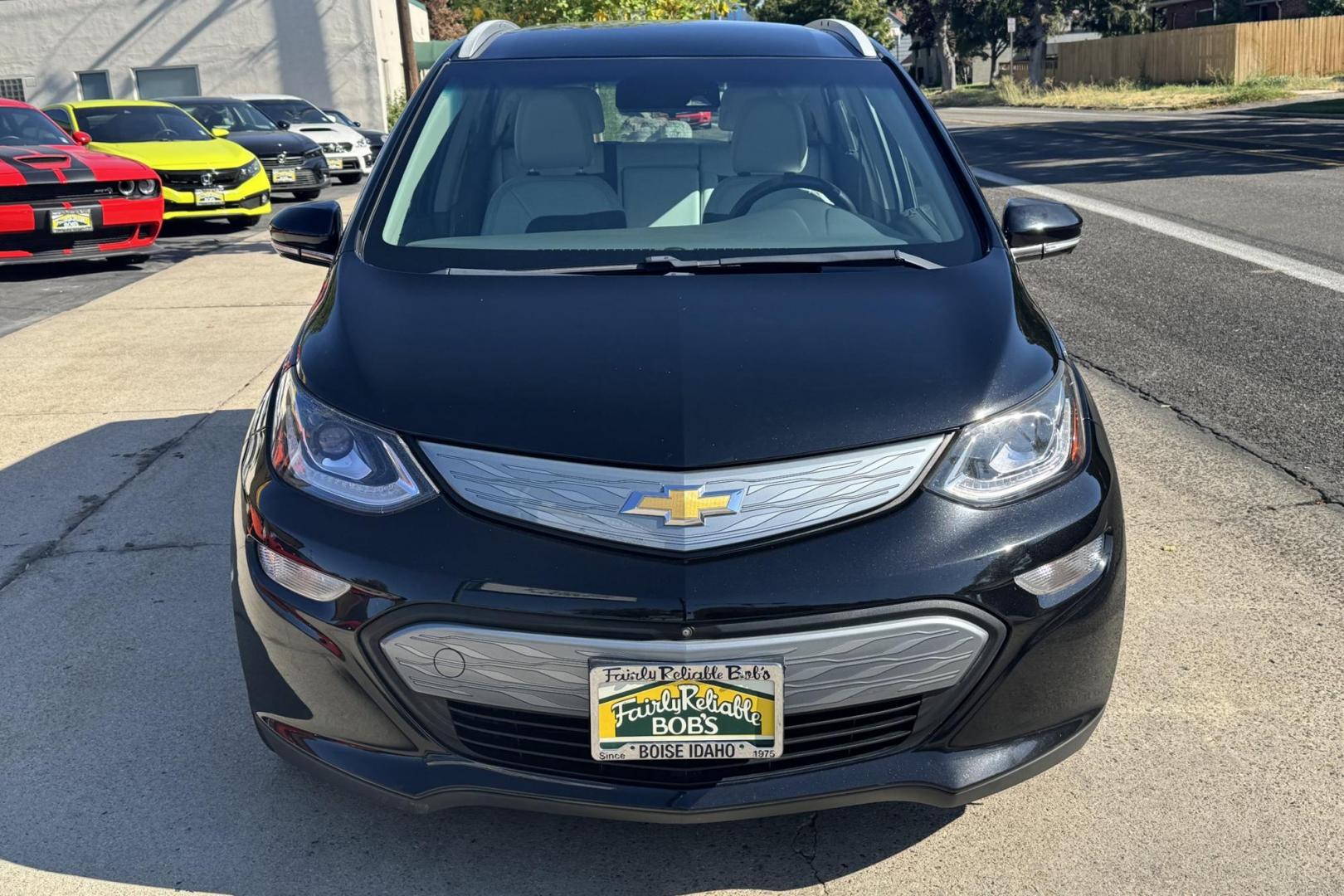 2017 Mosaic Black Metallic /Dark Galvanized/Sky Cool Gray Chevrolet Bolt Premier (1G1FX6S01H4) with an 60 kWh engine, Automatic transmission, located at 2304 W. Main St., Boise, ID, 83702, (208) 342-7777, 43.622105, -116.218658 - Remaining Battery Warranty Until August of 2031 or 122,768 Miles! - Photo#3