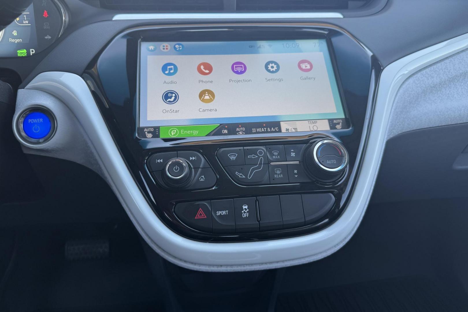 2017 Mosaic Black Metallic /Dark Galvanized/Sky Cool Gray Chevrolet Bolt Premier (1G1FX6S01H4) with an 60 kWh engine, Automatic transmission, located at 2304 W. Main St., Boise, ID, 83702, (208) 342-7777, 43.622105, -116.218658 - Remaining Battery Warranty Until August of 2031 or 122,768 Miles! - Photo#5