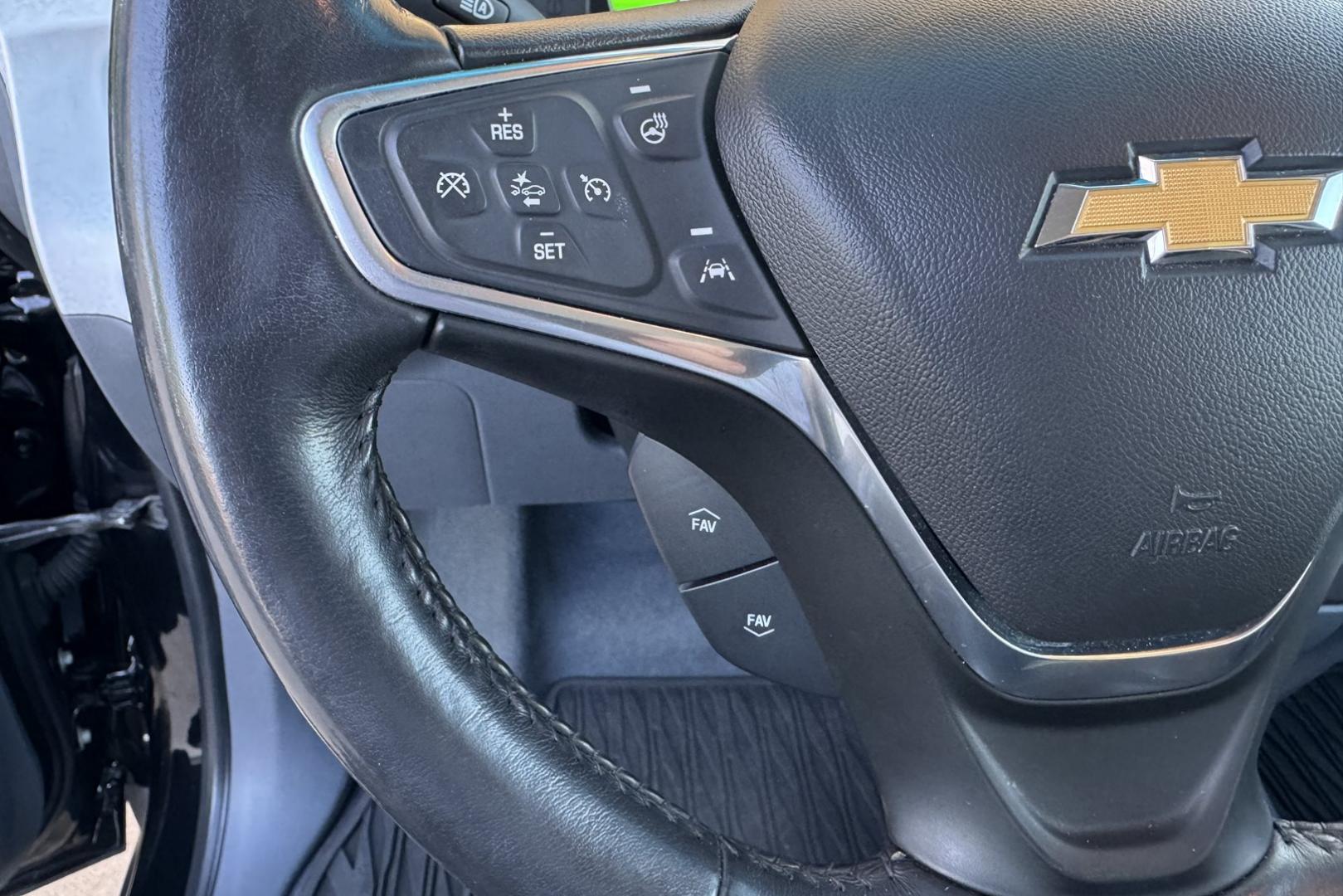 2017 Mosaic Black Metallic /Dark Galvanized/Sky Cool Gray Chevrolet Bolt Premier (1G1FX6S01H4) with an 60 kWh engine, Automatic transmission, located at 2304 W. Main St., Boise, ID, 83702, (208) 342-7777, 43.622105, -116.218658 - Remaining Battery Warranty Until August of 2031 or 122,768 Miles! - Photo#10