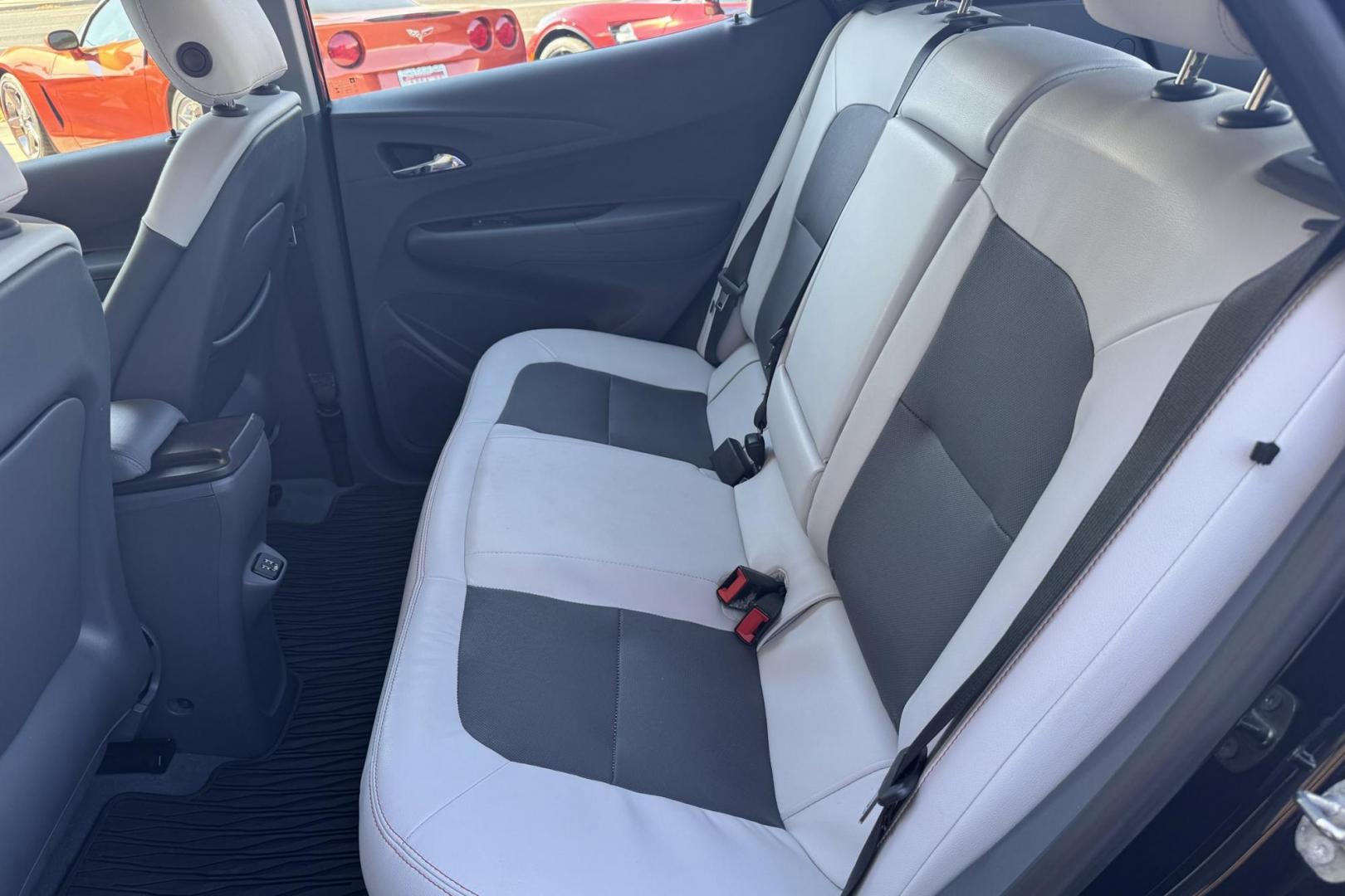 2017 Mosaic Black Metallic /Dark Galvanized/Sky Cool Gray Chevrolet Bolt Premier (1G1FX6S01H4) with an 60 kWh engine, Automatic transmission, located at 2304 W. Main St., Boise, ID, 83702, (208) 342-7777, 43.622105, -116.218658 - Remaining Battery Warranty Until August of 2031 or 122,768 Miles! - Photo#13