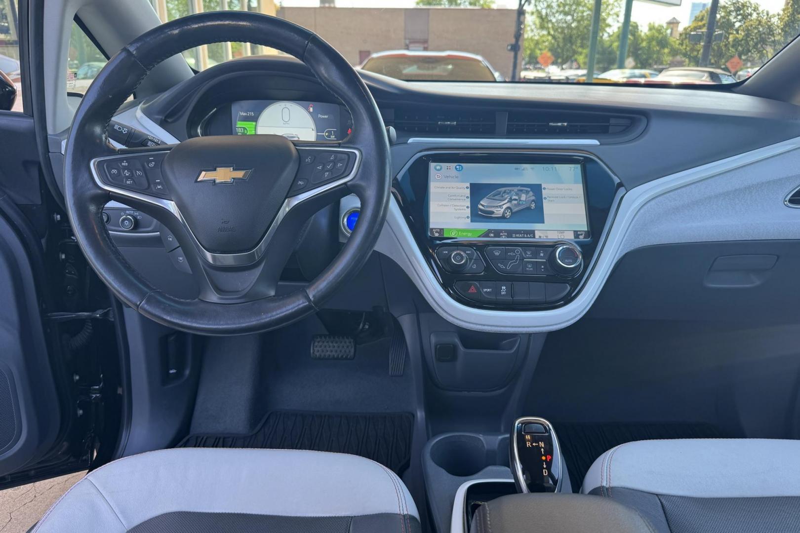 2017 Mosaic Black Metallic /Dark Galvanized/Sky Cool Gray Chevrolet Bolt Premier (1G1FX6S01H4) with an 60 kWh engine, Automatic transmission, located at 2304 W. Main St., Boise, ID, 83702, (208) 342-7777, 43.622105, -116.218658 - Remaining Battery Warranty Until August of 2031 or 122,768 Miles! - Photo#15