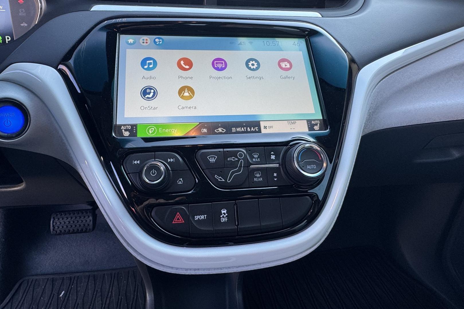 2017 Mosaic Black Metallic /Dark Galvanized/Sky Cool Gray Chevrolet Bolt Premier (1G1FX6S01H4) with an 60 kWh engine, Automatic transmission, located at 2304 W. Main St., Boise, ID, 83702, (208) 342-7777, 43.622105, -116.218658 - Remaining Battery Warranty Until August of 2031 or 122,768 Miles! - Photo#8